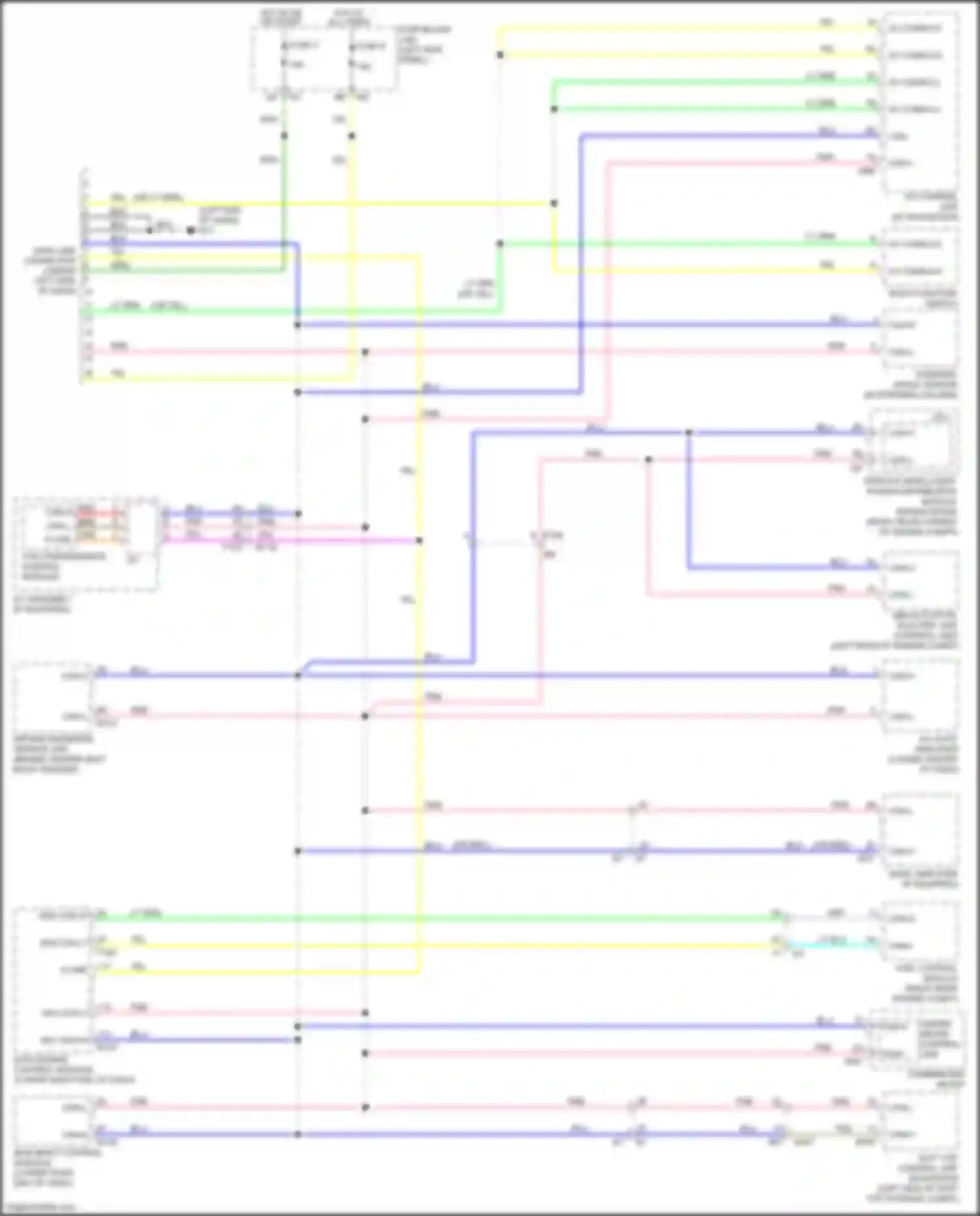 Wiring diagram vvel control module for Nissan 370Z I facelift (2012-2020) (1 of 3)