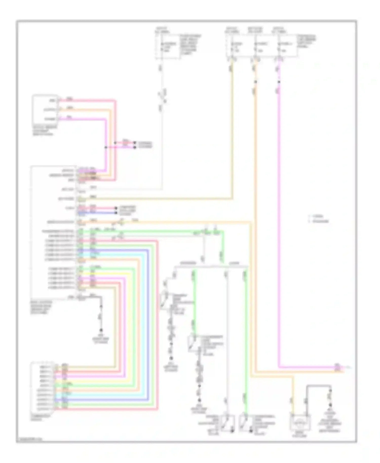 370Z Nissan I (2008-2014): Headlights circuit, without drl (1 of 2)