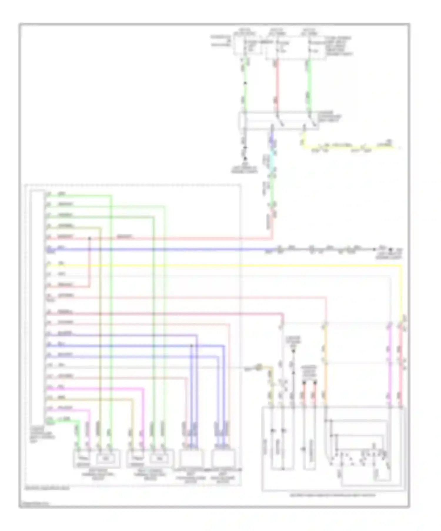 Wiring diagram blk for Nissan 370Z I (2008-2014) (41 of 67)