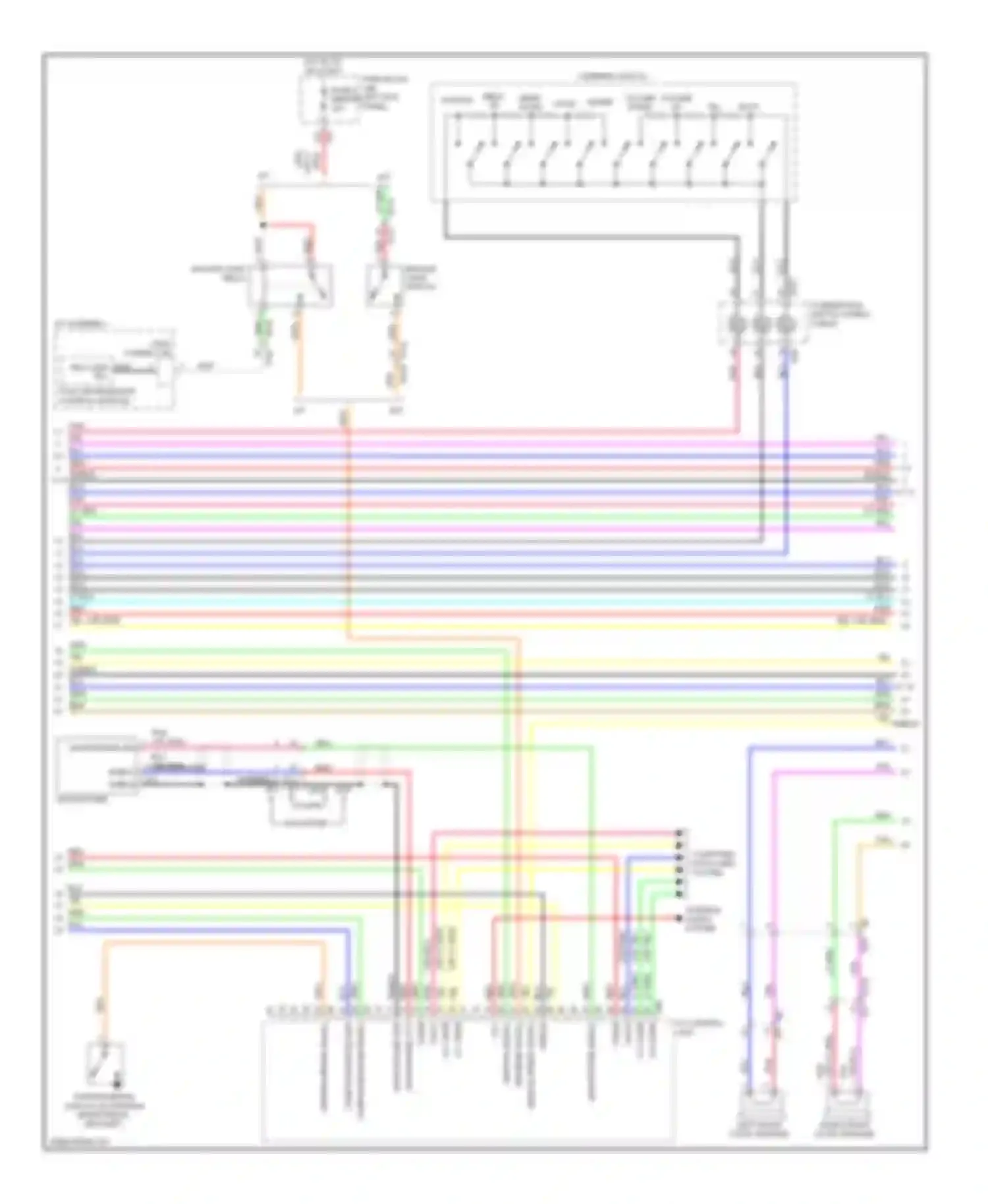 Wiring diagram can-h for Nissan 370Z I (2008-2014) (6 of 14)