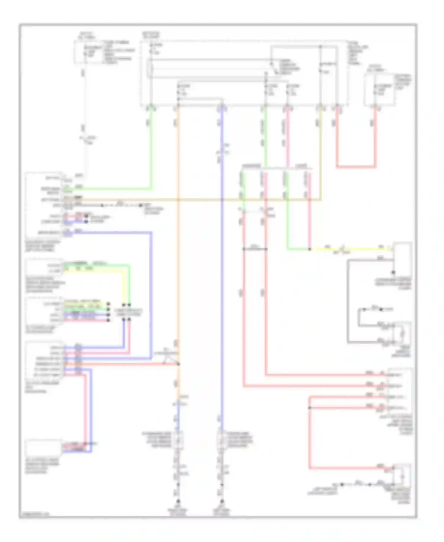 Wiring diagram computer data lines system for Nissan 370Z I (2008-2014) (9 of 38)