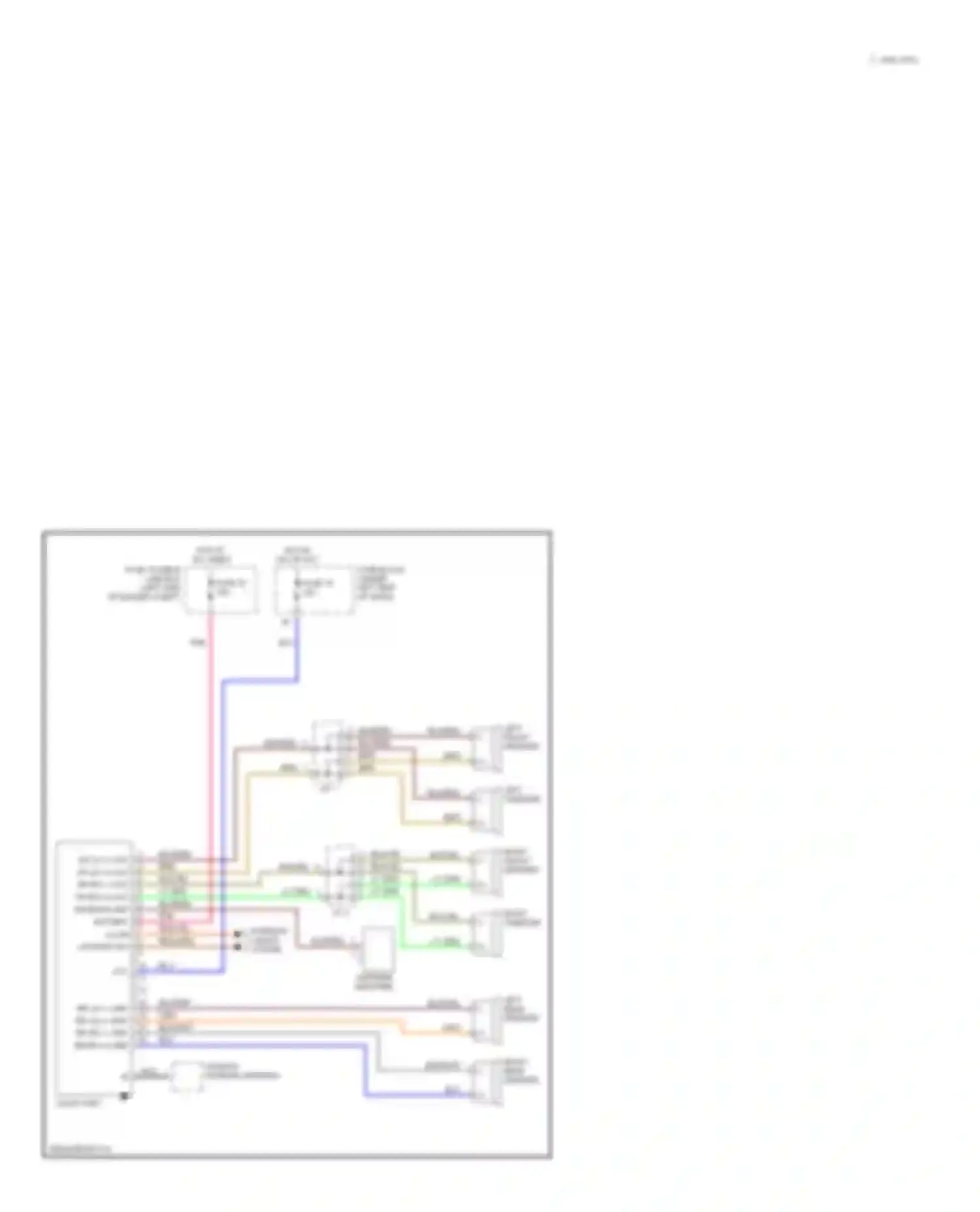 Wiring diagram left tweeter for Nissan Altima L30 facelift (1999-2001) (1 of 1)