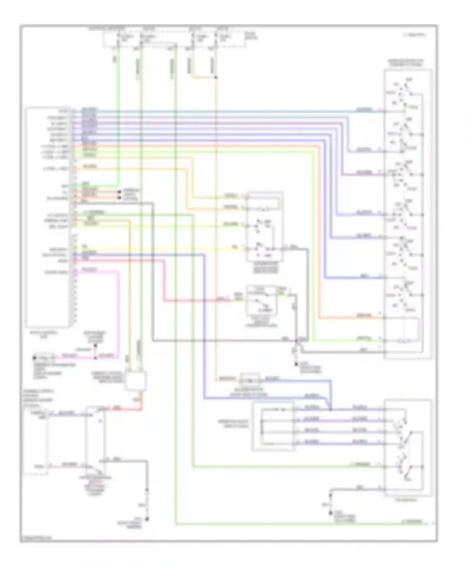 Altima Nissan L30 (1997-1999): A/c circuit (1 of 2)
