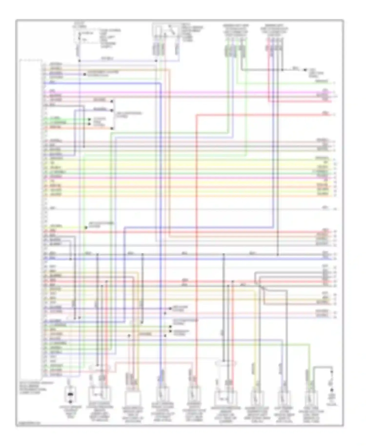 Altima Nissan L30 (1997-1999): Wiring diagram engine performance 2.4ls (1 of 3)