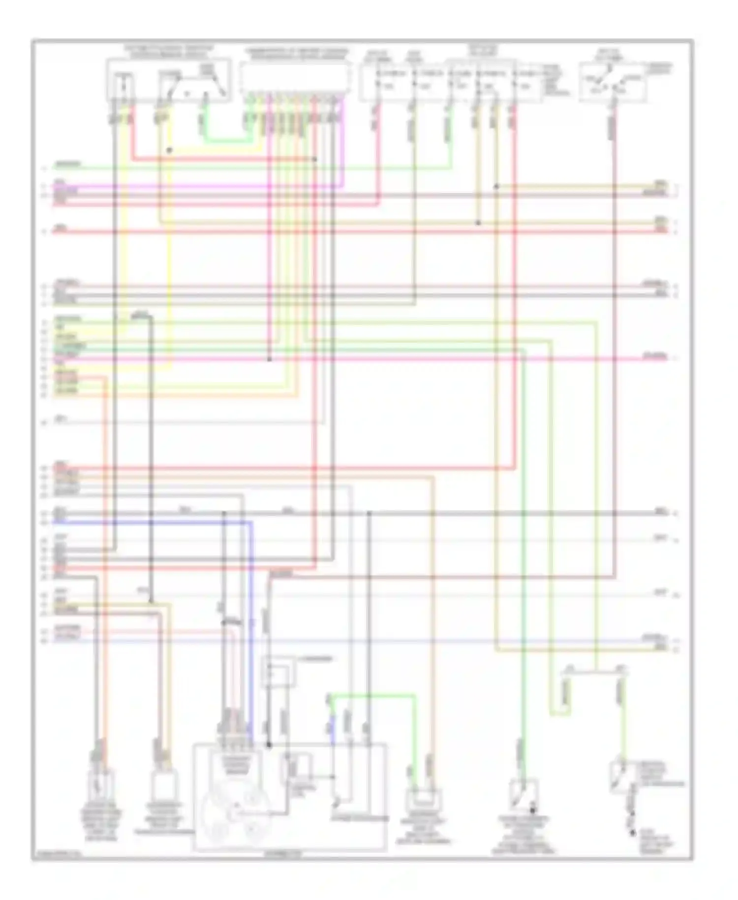 Altima Nissan L30 (1997-1999): Wiring diagram engine performance 2.4ls (2 of 3)