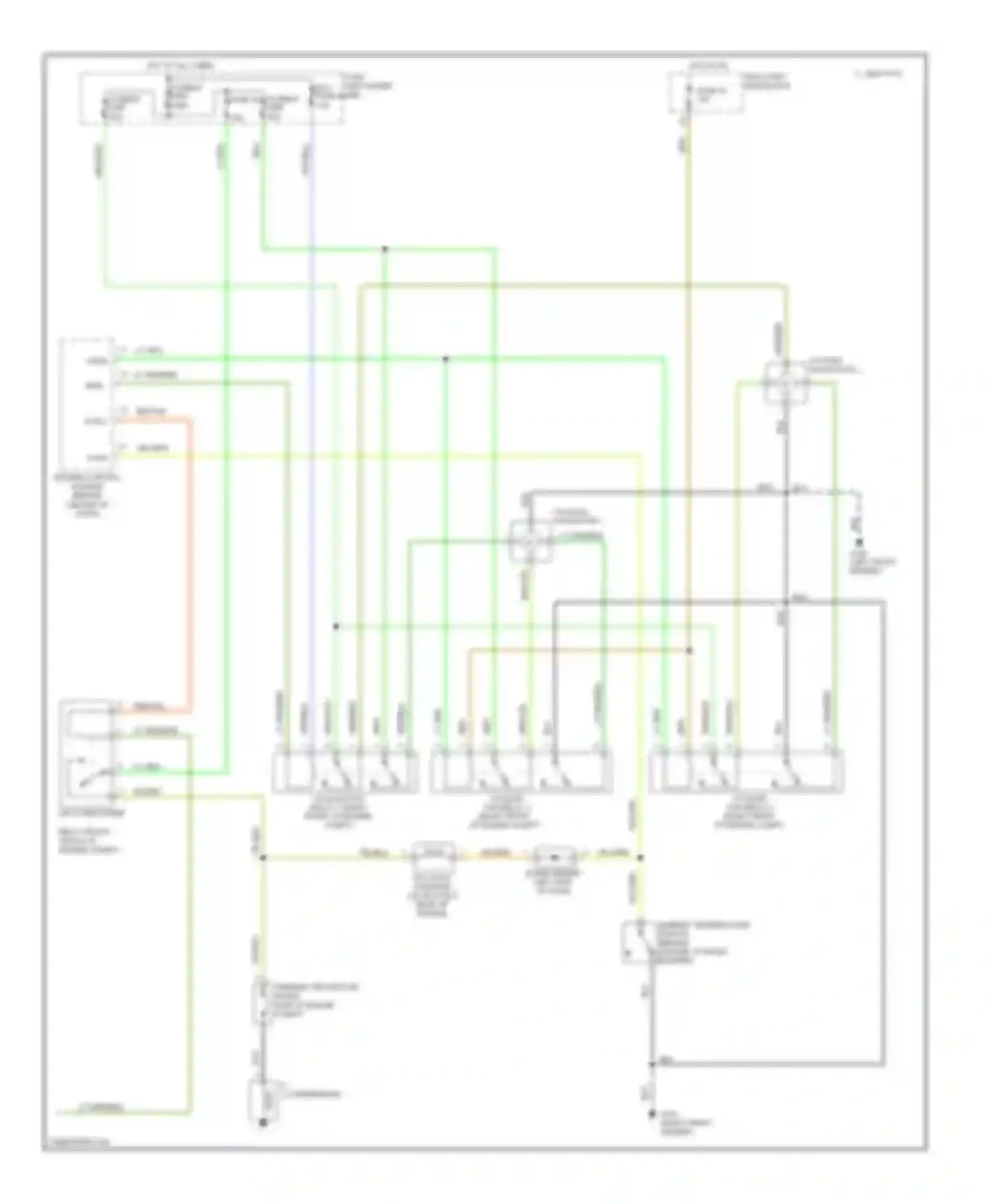 Wiring diagram fuse and fusible link box fuse 36 for Nissan Altima L30 (1997-1999) (1 of 1)