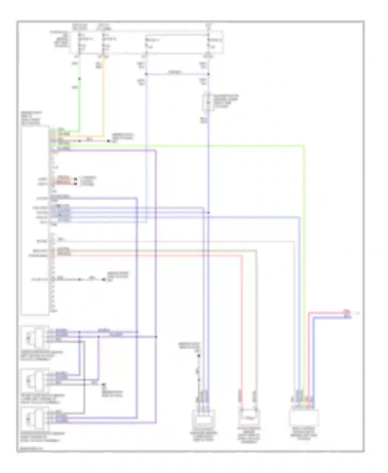 Altima Nissan L31 facelift (2004-2006): Manual a/c circuit (1 of 2)