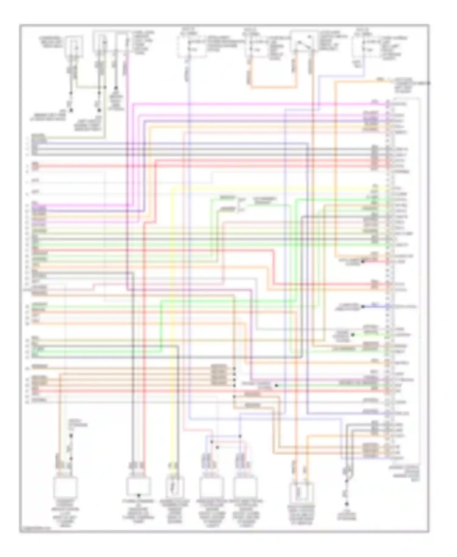 Altima Nissan L31 facelift (2004-2006): Wiring diagram engine performance 3.5l (4 of 4)