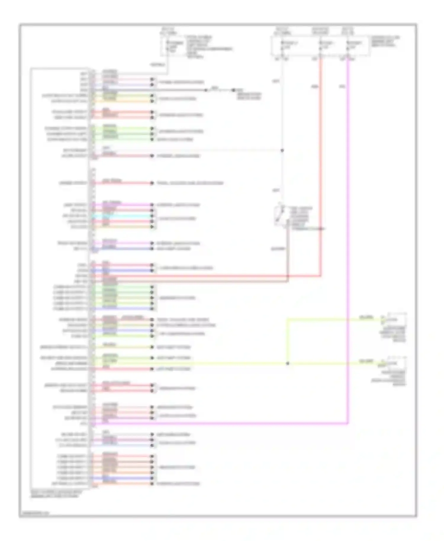 Wiring diagram defogger system for Nissan Altima L31 facelift (2004-2006) (1 of 3)