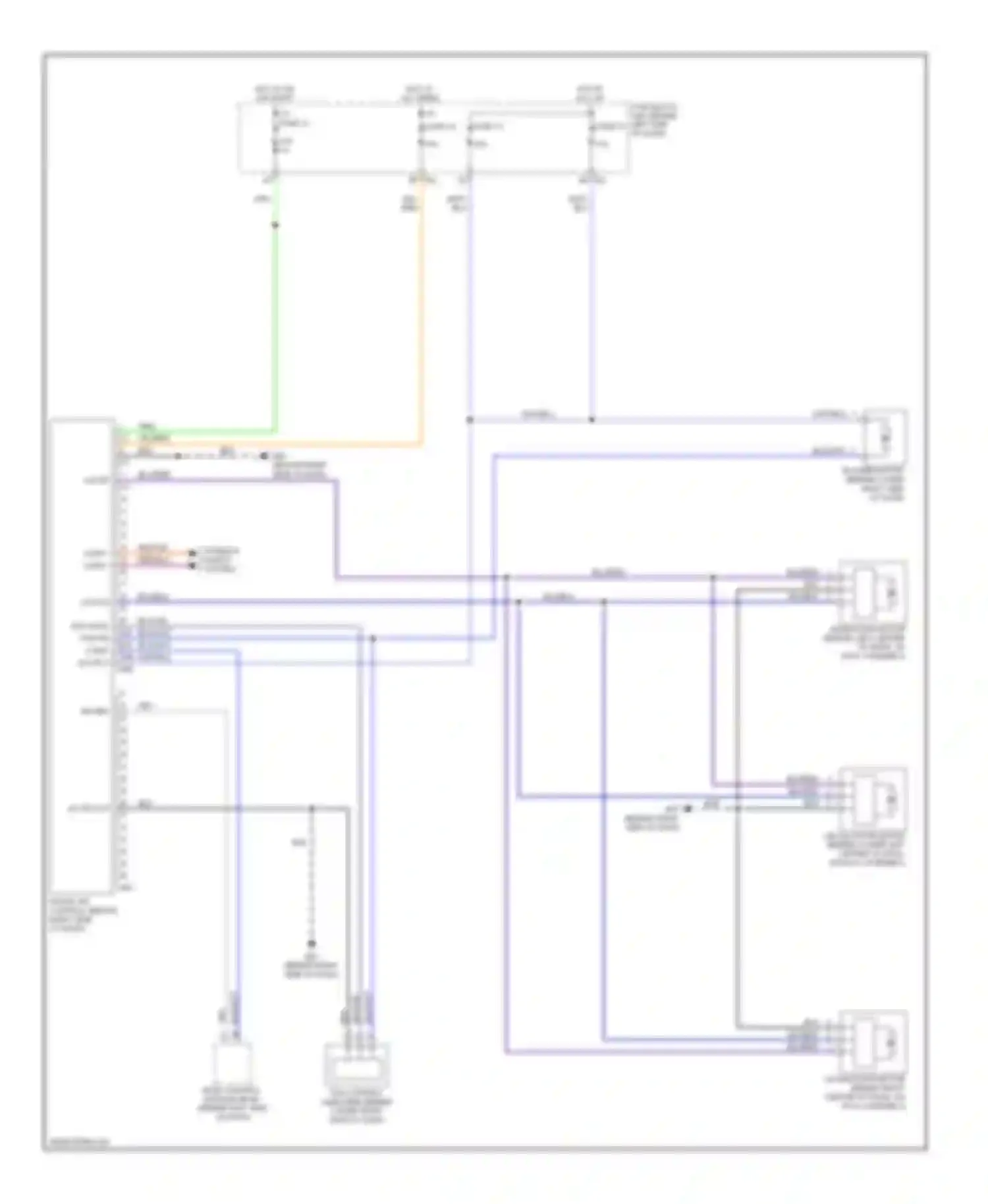 Wiring diagram fan gate fan f/b comp on ign 2 for Nissan Altima L31 facelift (2004-2006) (1 of 1)
