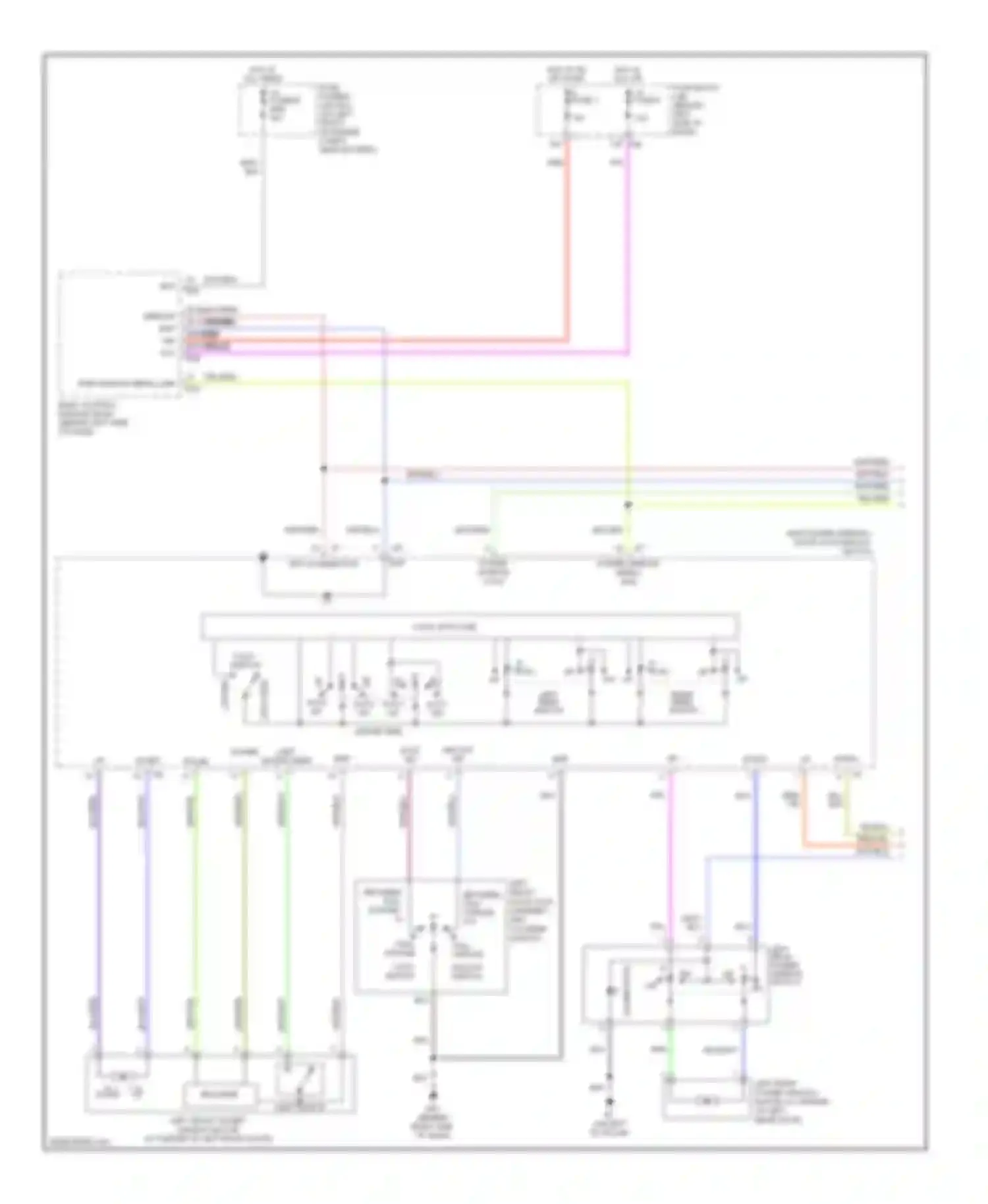 Wiring diagram limit sw encoder power for Nissan Altima L31 facelift (2004-2006) (1 of 1)