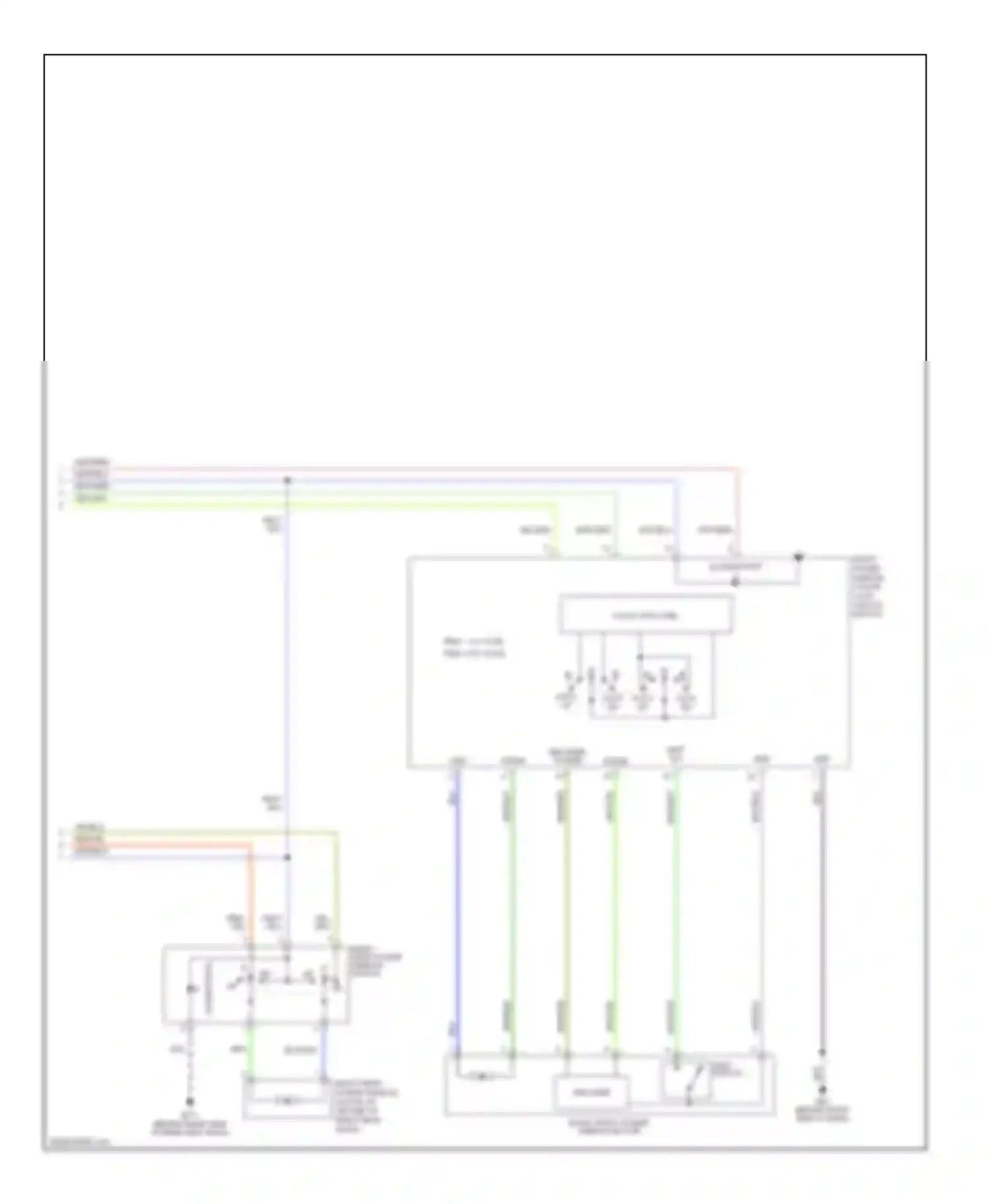 Nissan Altima L31 facelift (2004-2006) limit switch wiring diagram  (1 of 2)