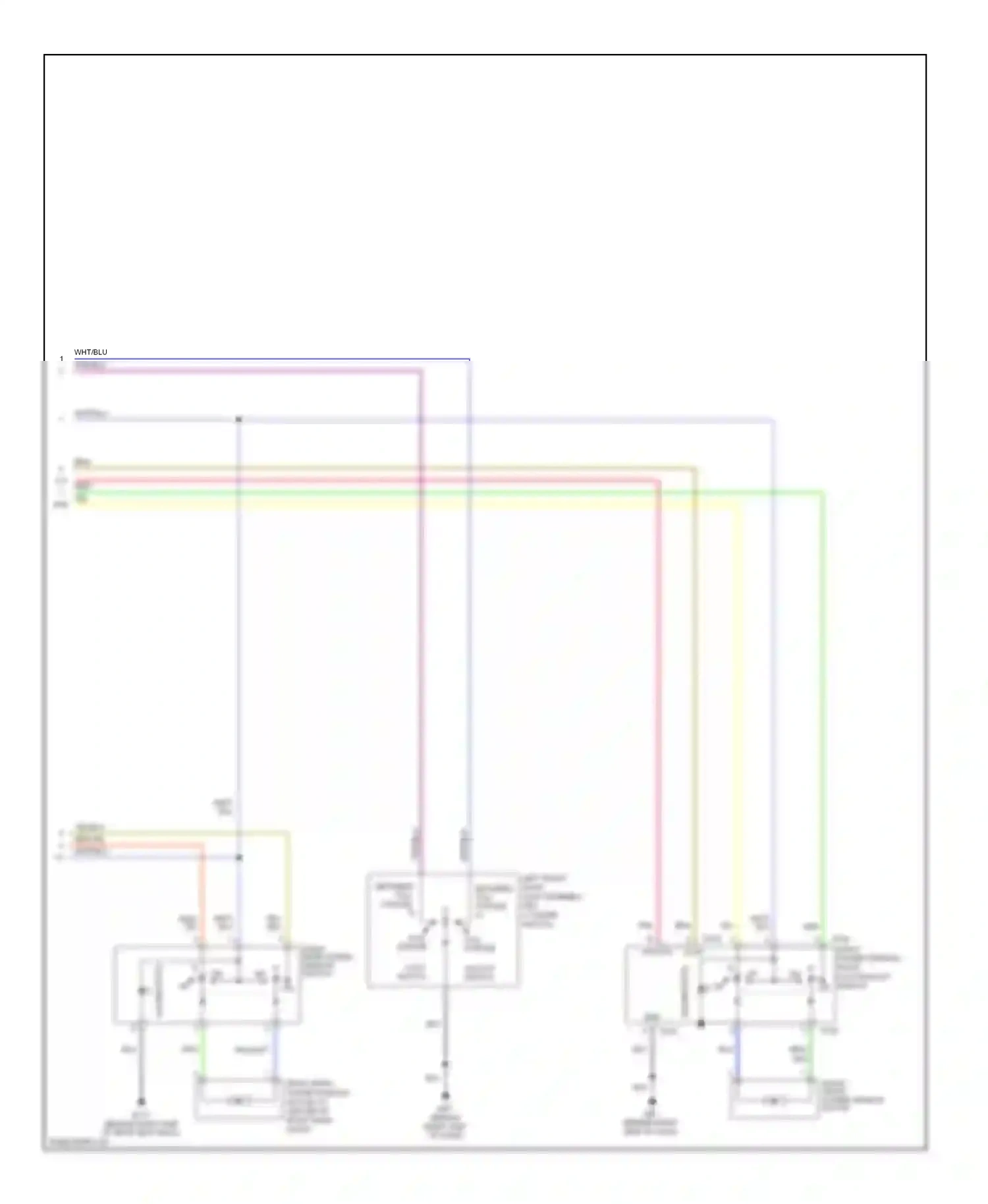 Nissan Altima L31 facelift (2004-2006) lock switch wiring diagram  (4 of 4)