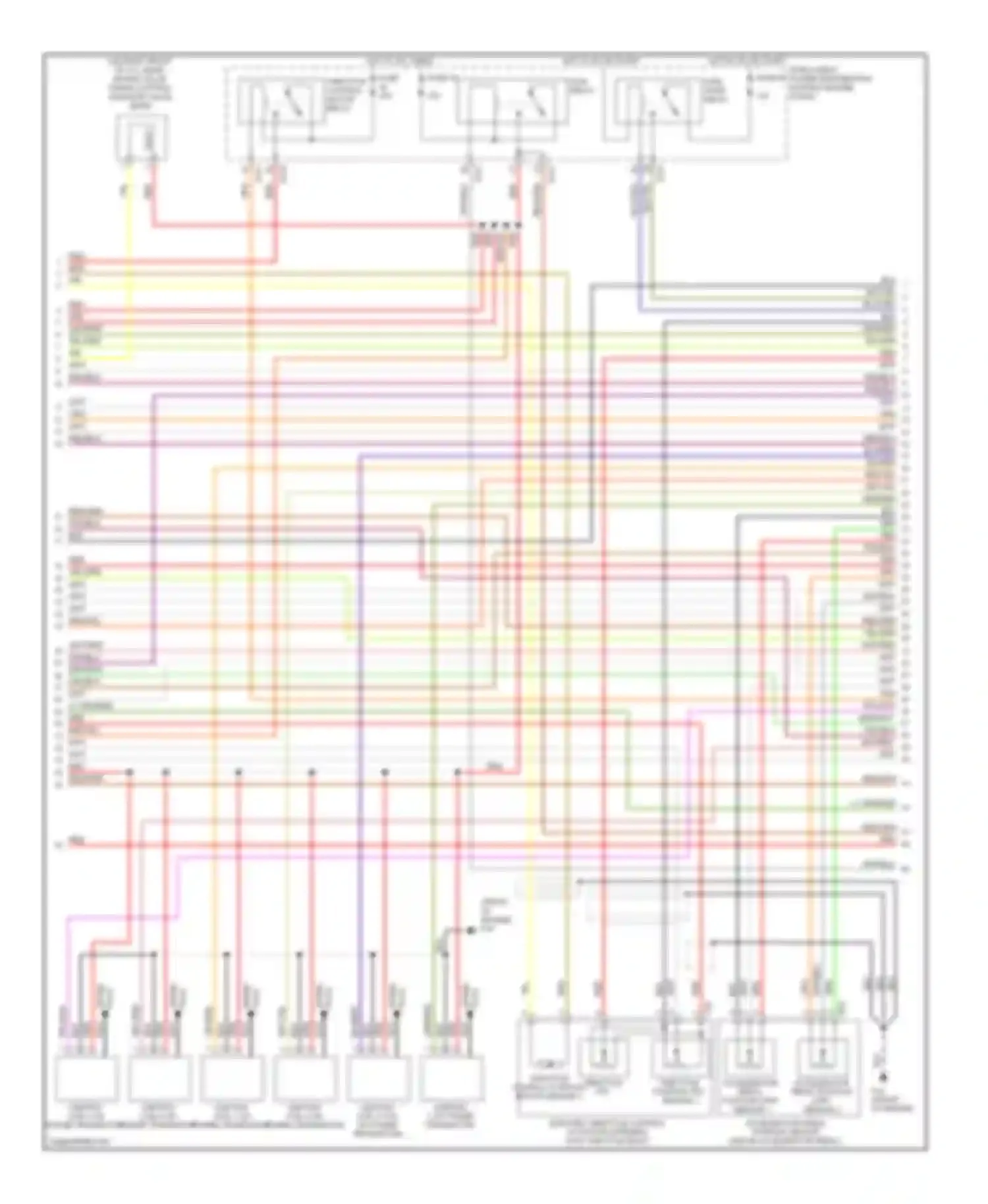 Wiring diagram spark plug for Nissan Altima L31 facelift (2004-2006) (2 of 2)