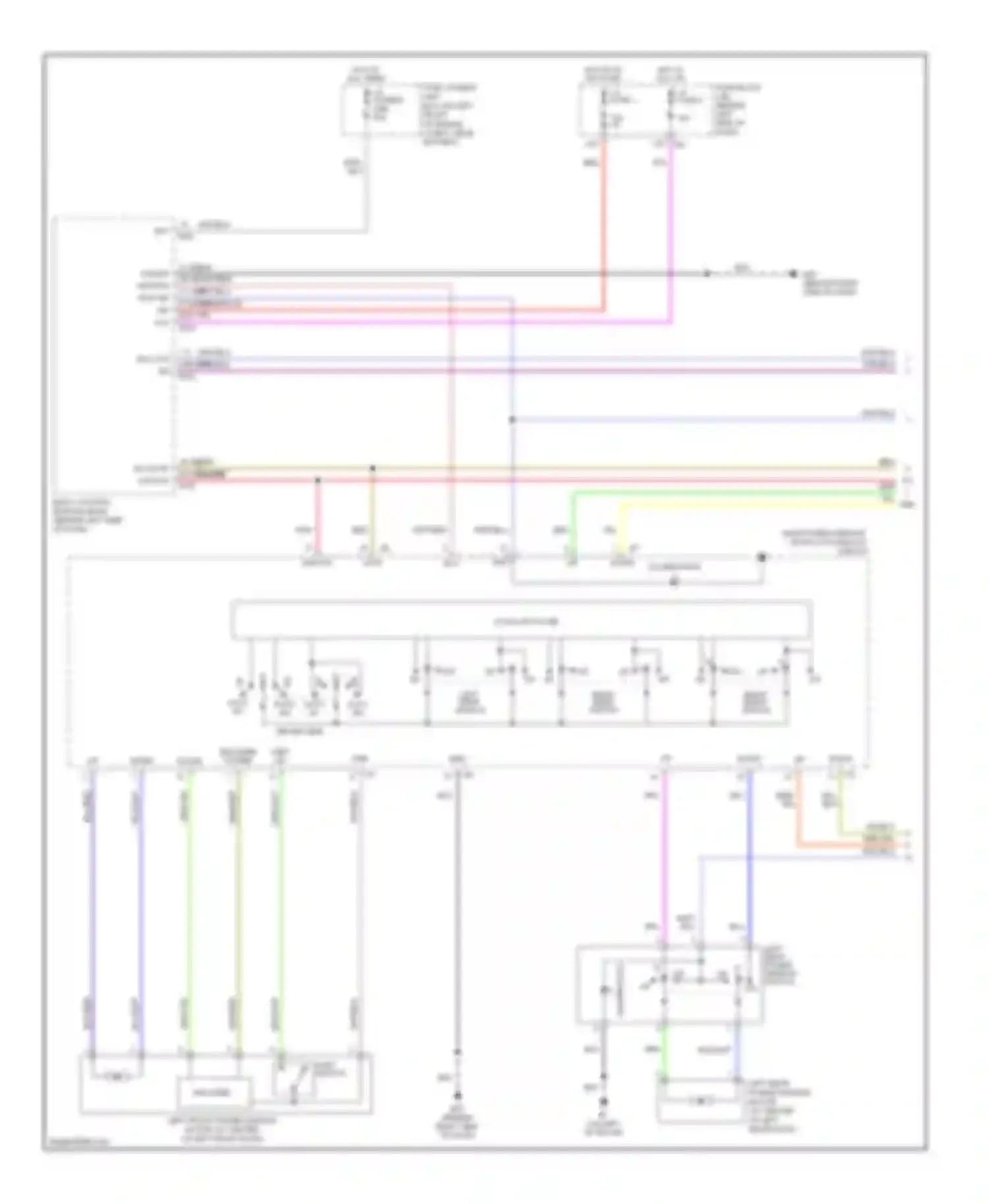 Wiring diagram up dn up dn for Nissan Altima L31 facelift (2004-2006) (1 of 1)