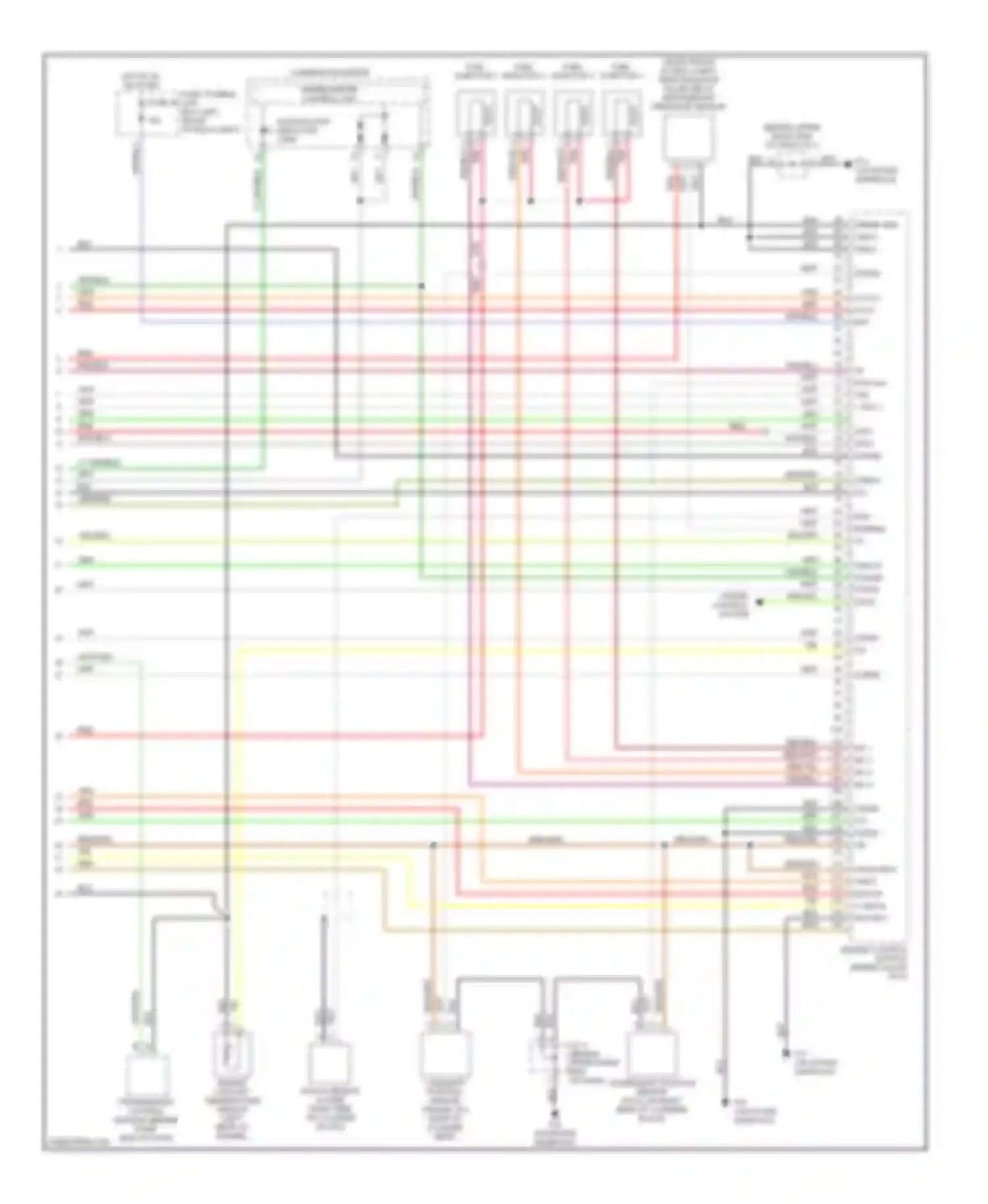 Wiring diagram combination meter for Nissan Altima L31 (2001-2004) (9 of 18)
