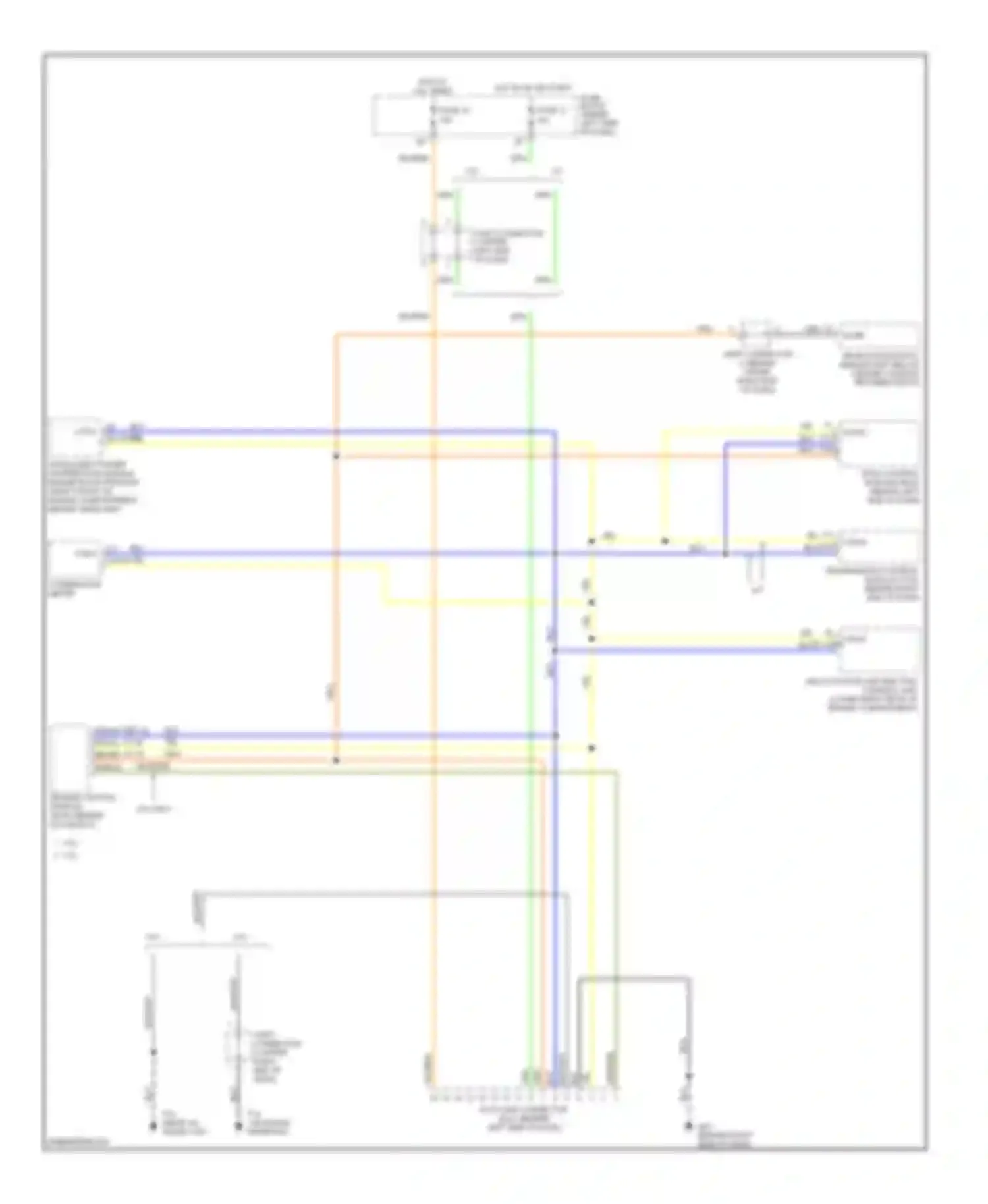 Wiring diagram combination meter for Nissan Altima L31 (2001-2004) (5 of 18)