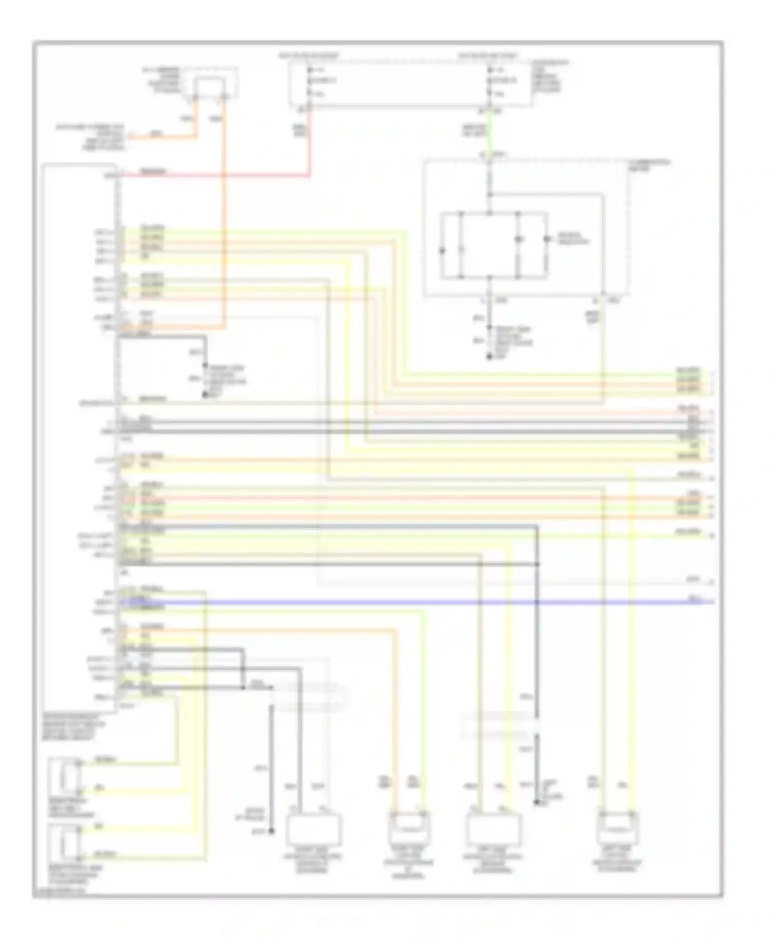Wiring diagram combination meter for Nissan Altima L31 (2001-2004) (17 of 18)