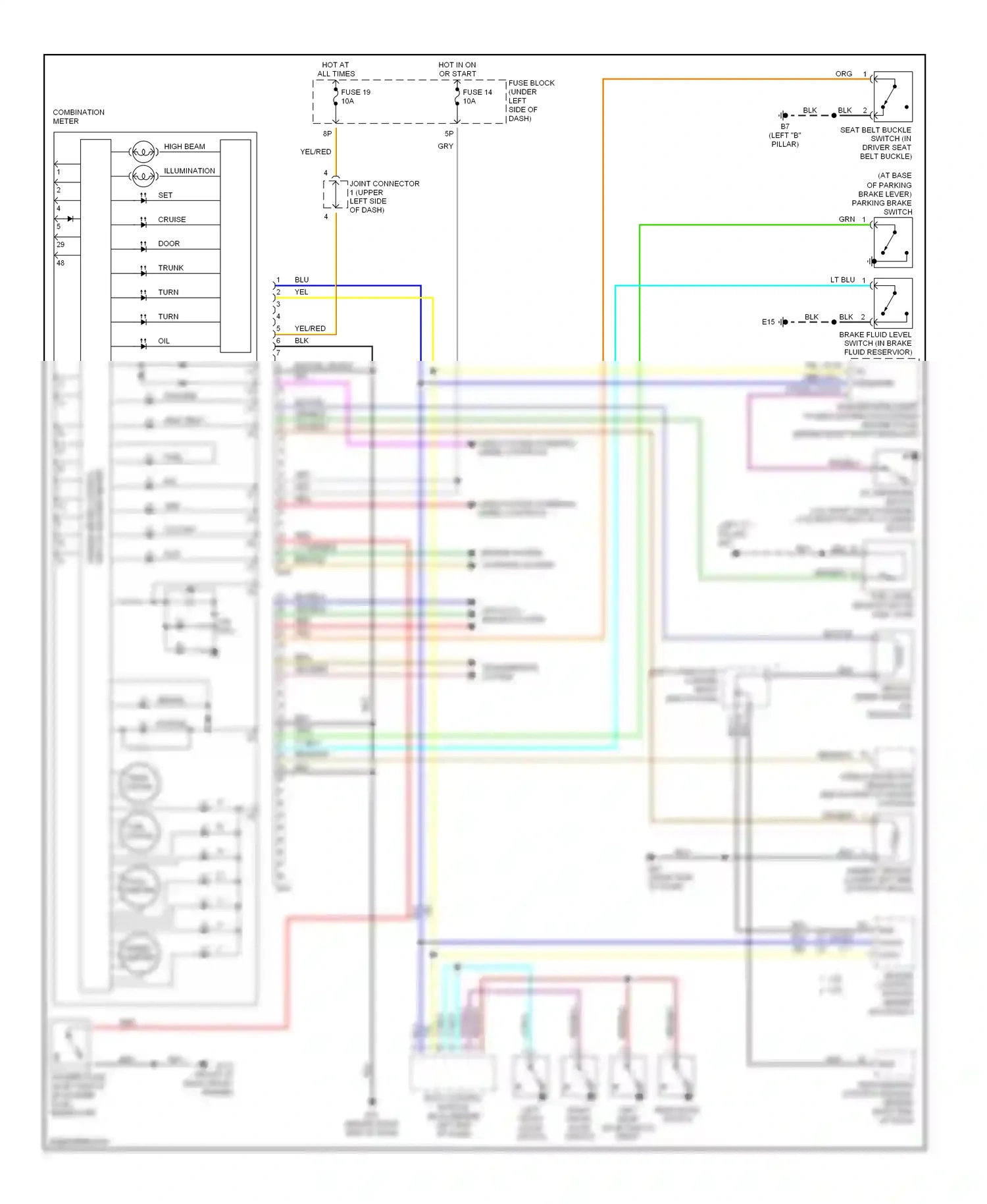 Wiring diagram set- for Nissan Altima L31 (2001-2004) (3 of 3)