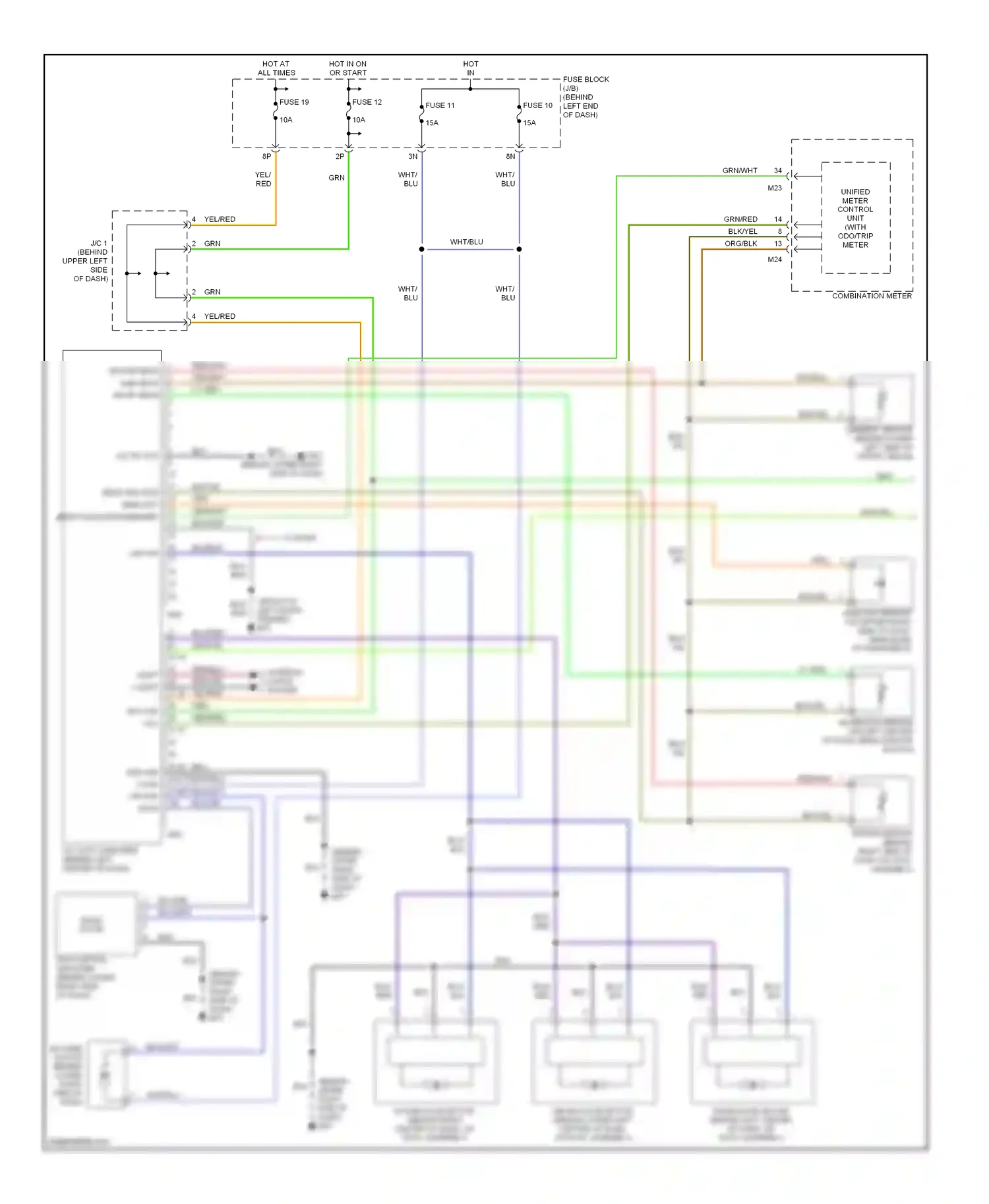 Nissan Altima L31 (2001-2004) solid state wiring diagram  (1 of 2)