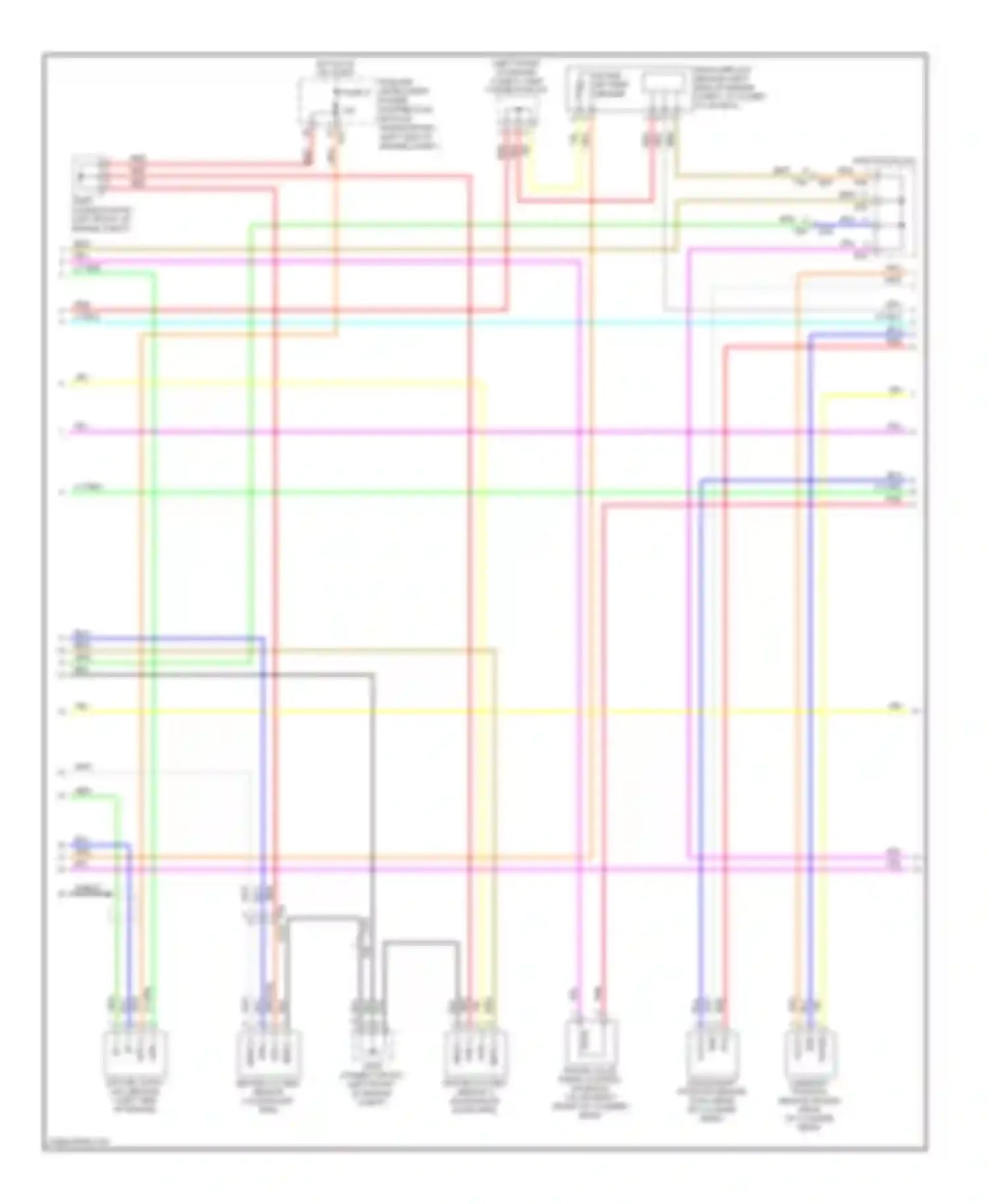 Altima Nissan L32 facelift (2009-2013): Wiring diagram engine performance 2.5l hybrid, engine controls circuit (4 of 4)