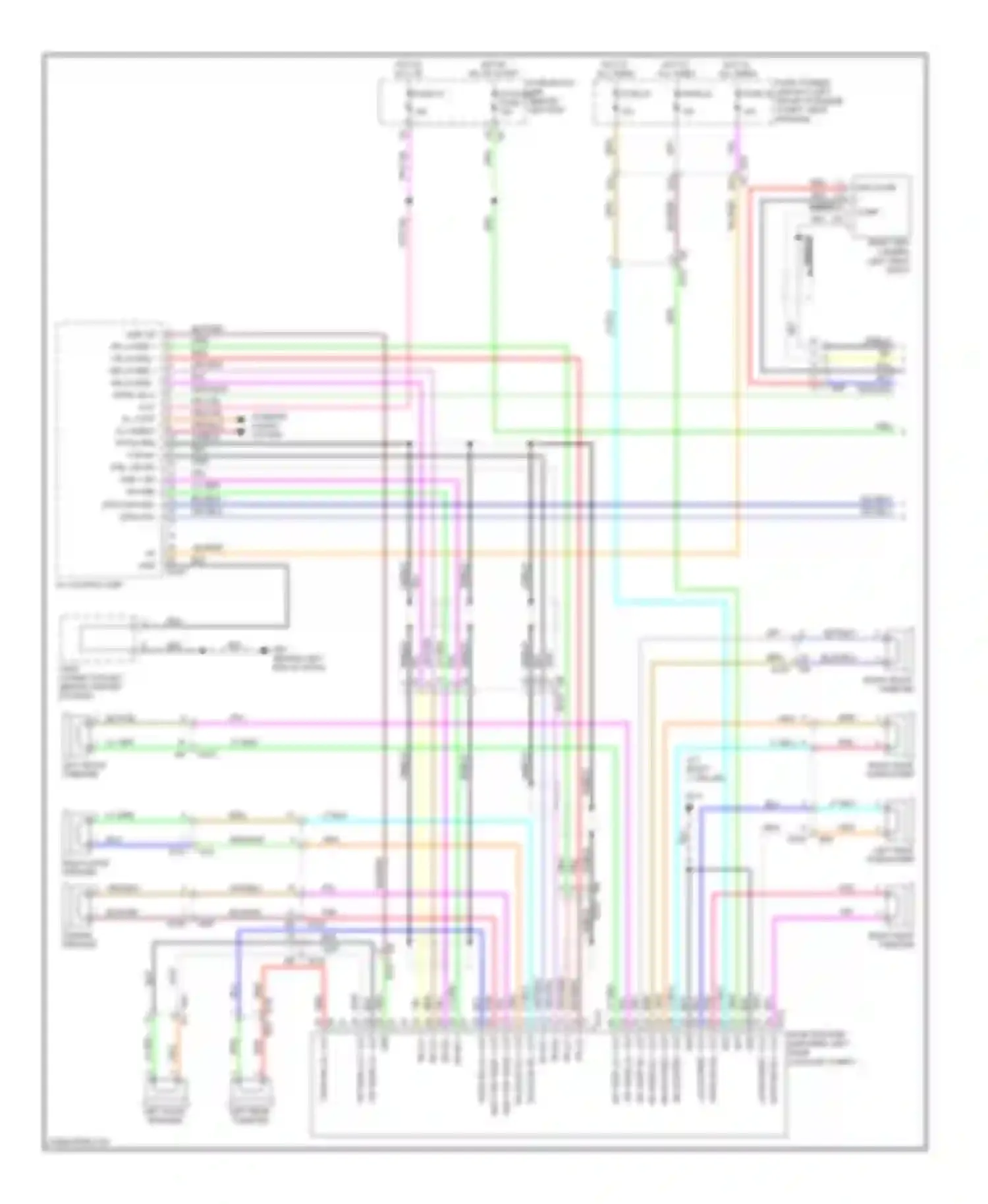 Altima Nissan L32 facelift (2009-2013): Navigation circuit, coupe (1 of 3)