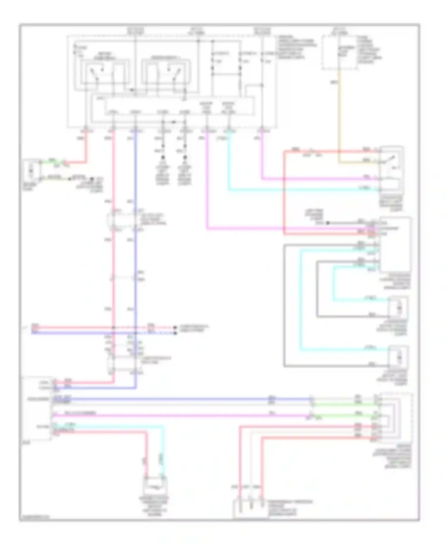 Wiring diagram 1 2 3 gnd pwm sig pwm pwr ppl for Nissan Altima L32 facelift (2009-2013) (1 of 2)