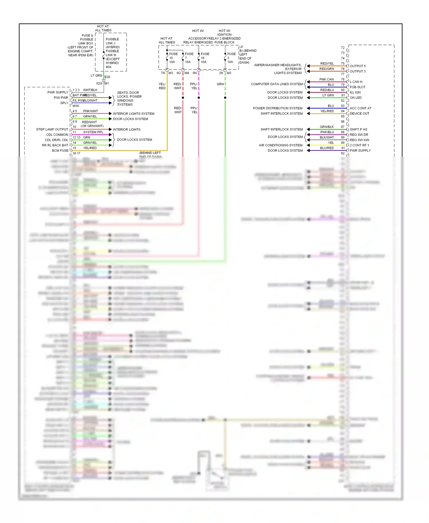 Wiring diagram blu for Nissan Altima L32 facelift (2009-2013) (20 of 118)