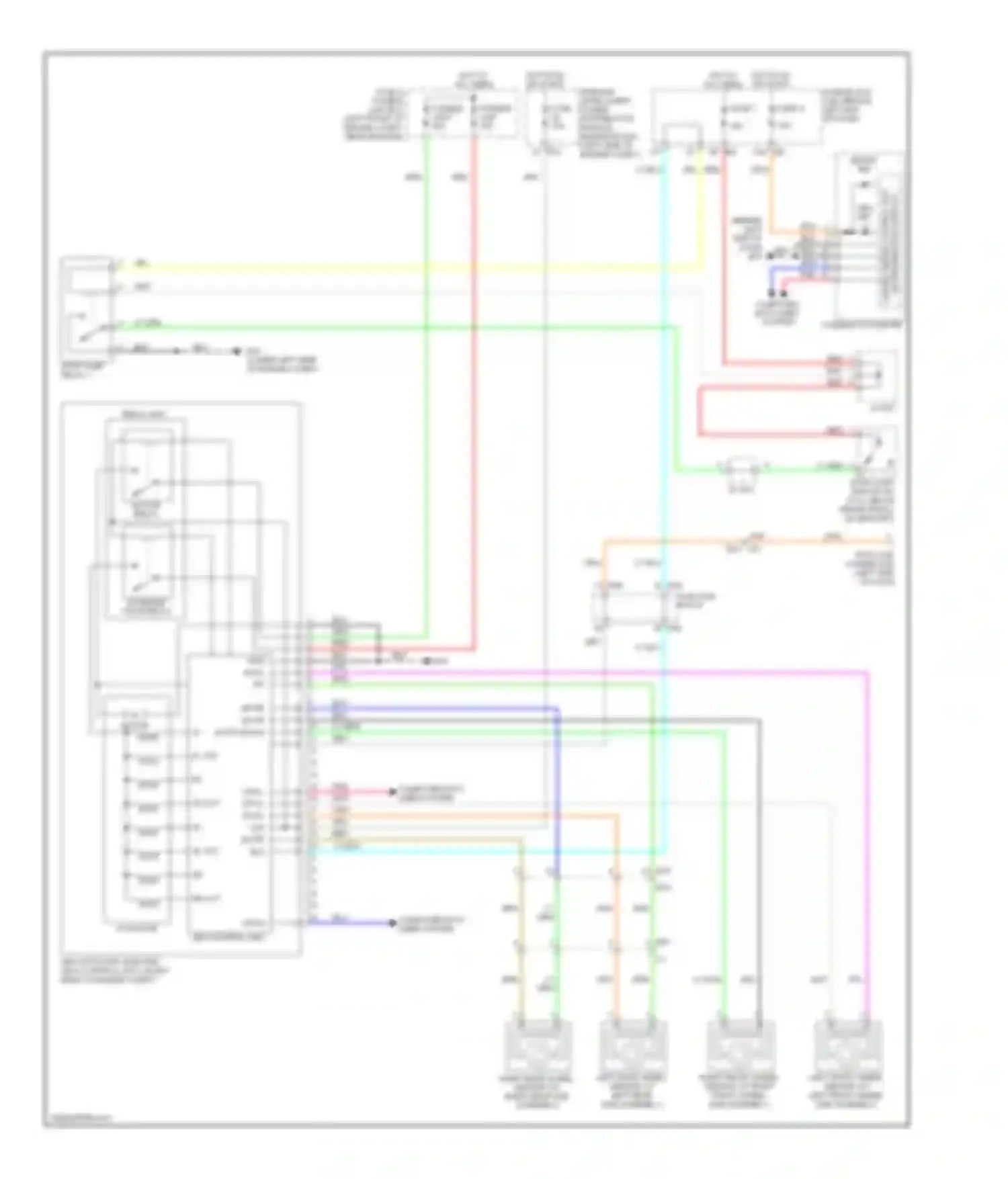 Wiring diagram computer data lines system for Nissan Altima L32 facelift (2009-2013) (1 of 56)