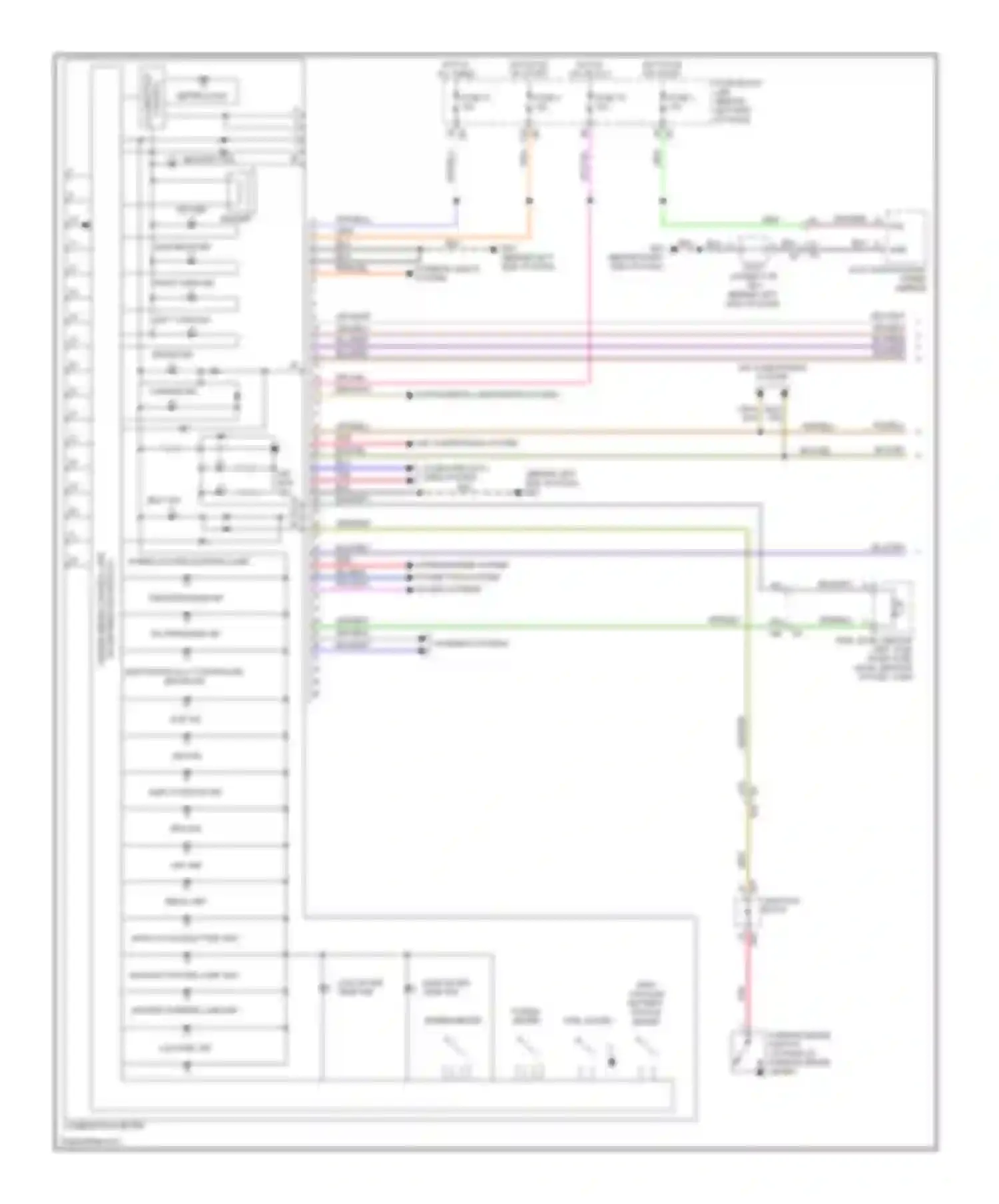 Wiring diagram fuse 3 for Nissan Altima L32 facelift (2009-2013) (9 of 21)