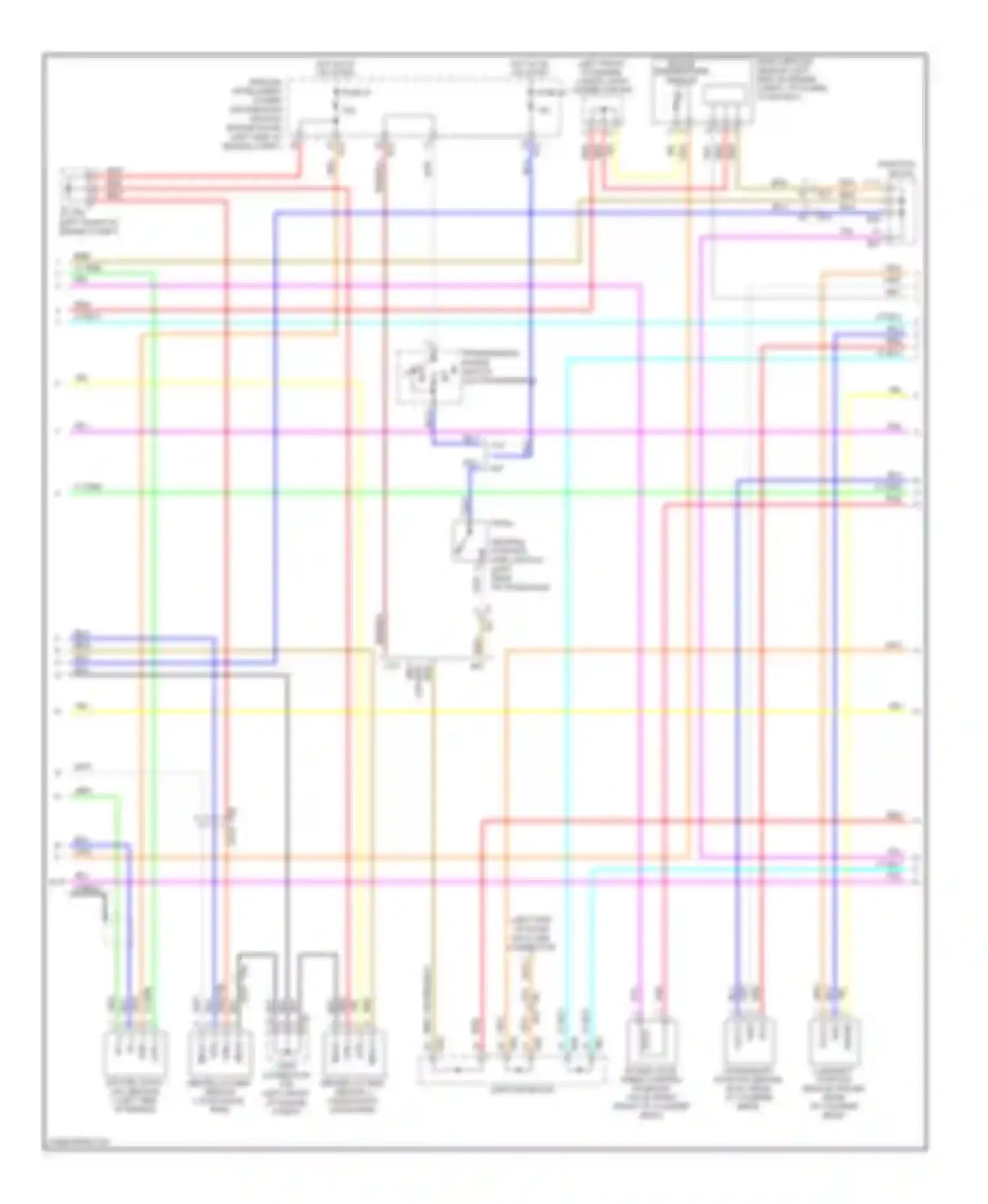 Wiring diagram intake temperature sensor for Nissan Altima L32 facelift (2009-2013) (1 of 1)