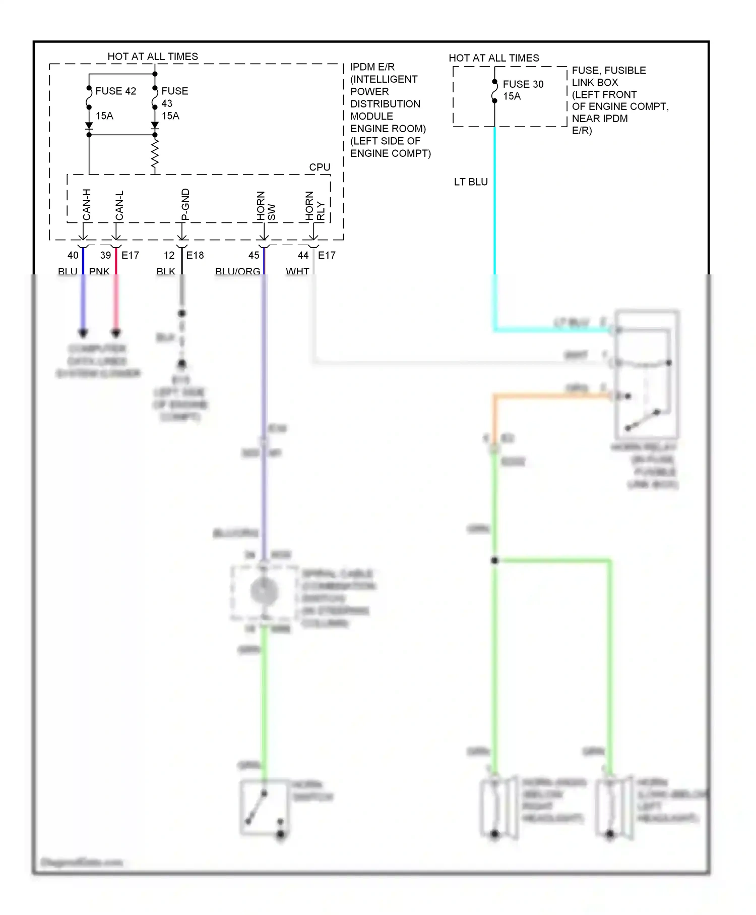 Wiring diagram org/ for Nissan Altima L32 facelift (2009-2013) (51 of 102)