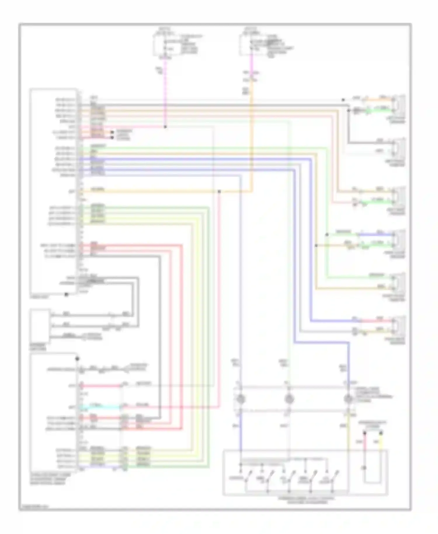 Wiring diagram source seek up for Nissan Altima L32 facelift (2009-2013) (1 of 1)