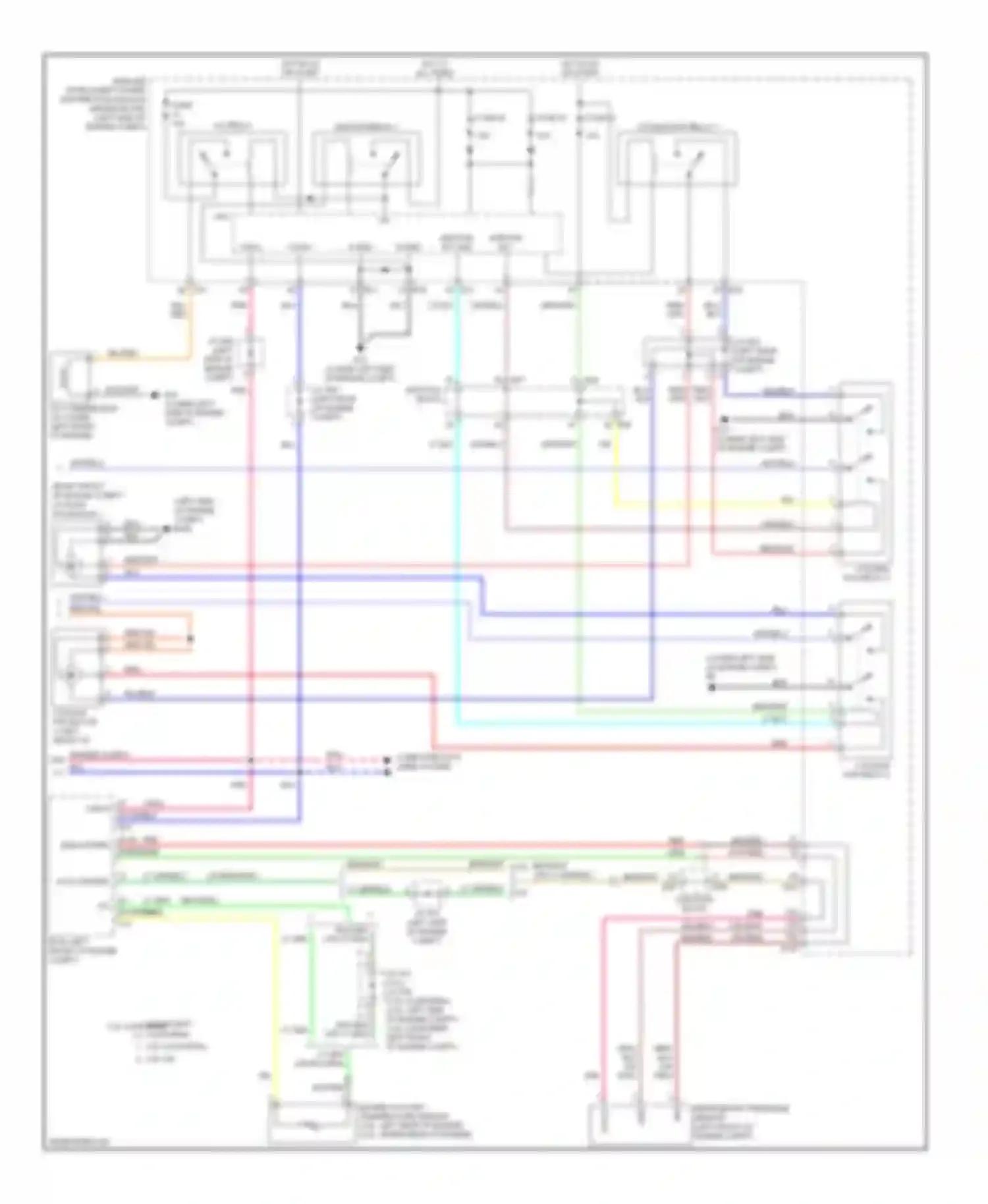 Altima Nissan L32 (2006-2009): Automatic a/c circuit (2 of 2)