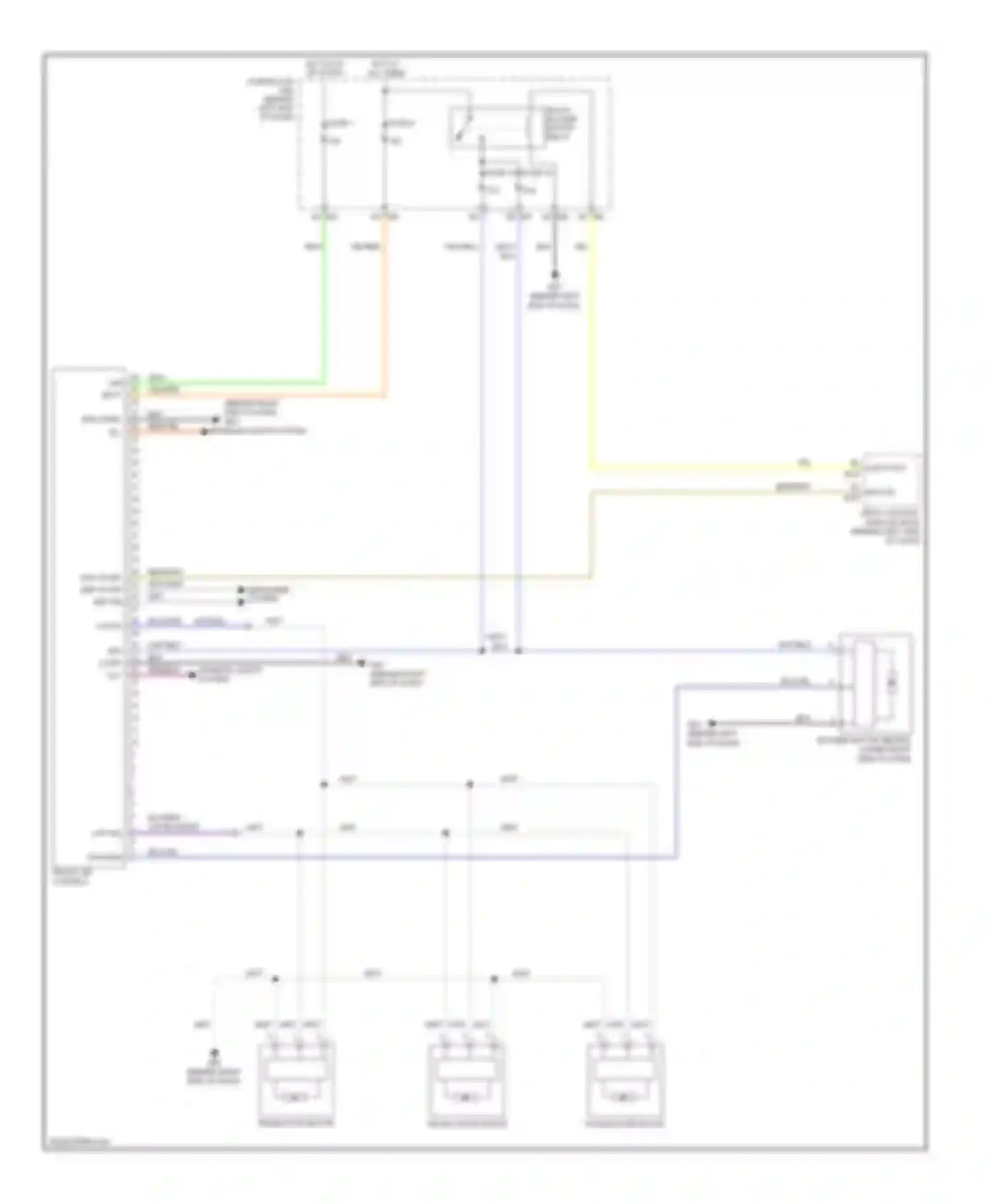 Altima Nissan L32 (2006-2009): Heater circuit
