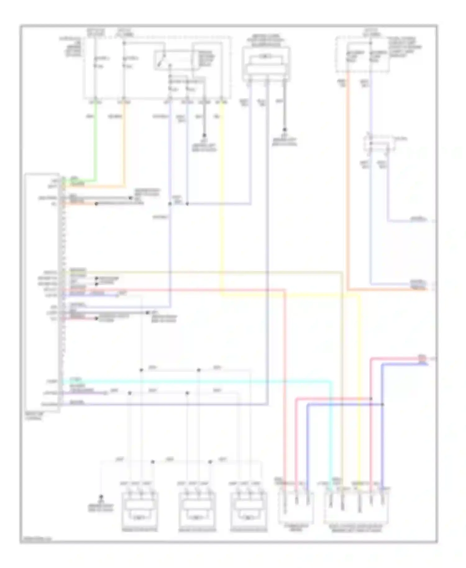 Altima Nissan L32 (2006-2009): Manual a/c circuit (1 of 2)