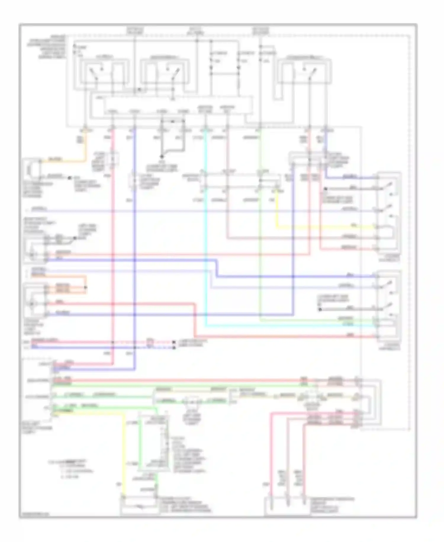 Altima Nissan L32 (2006-2009): Manual a/c circuit (2 of 2)