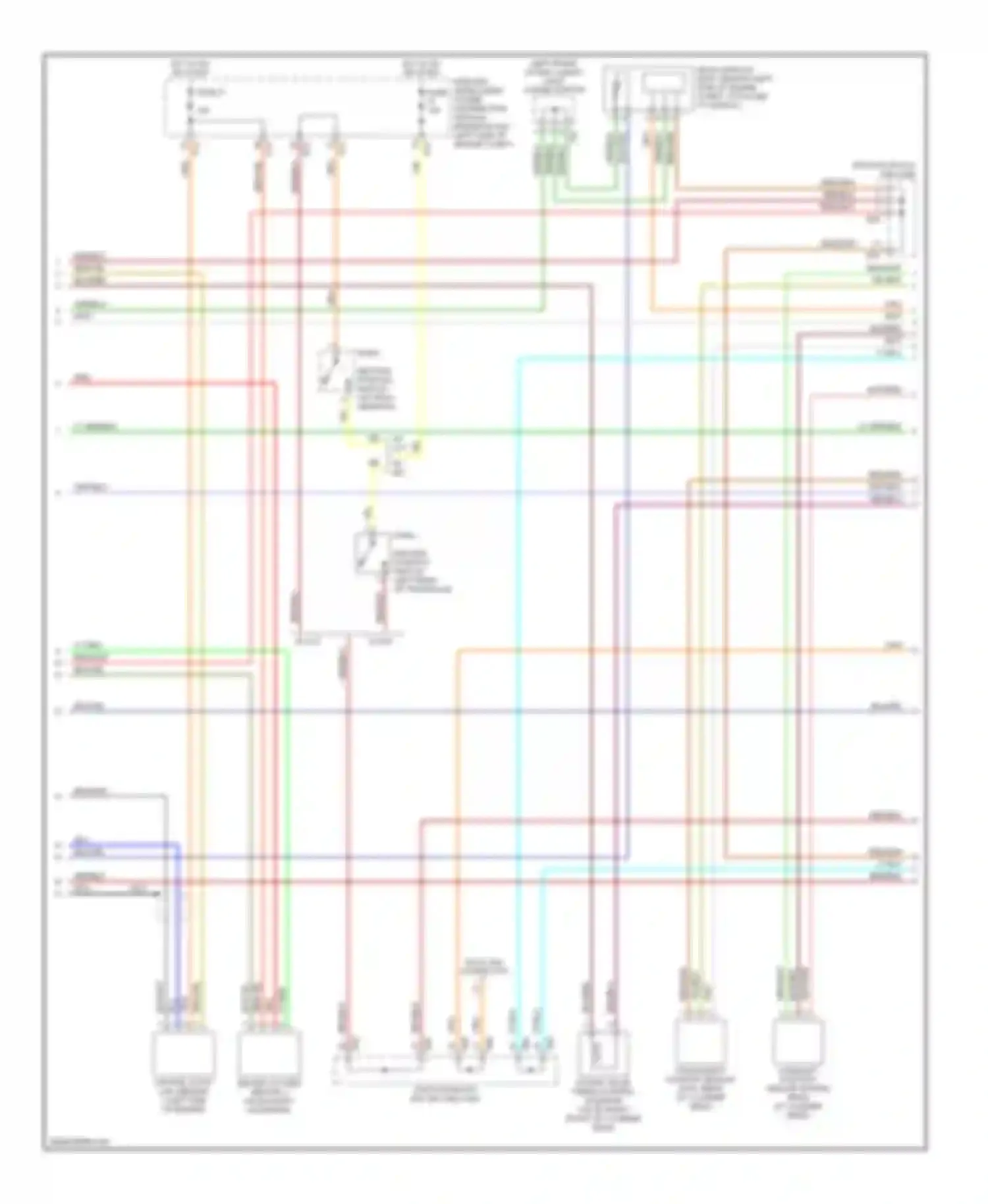 Altima Nissan L32 (2006-2009): Wiring diagram engine performance 2.5l, except california (3 of 4)