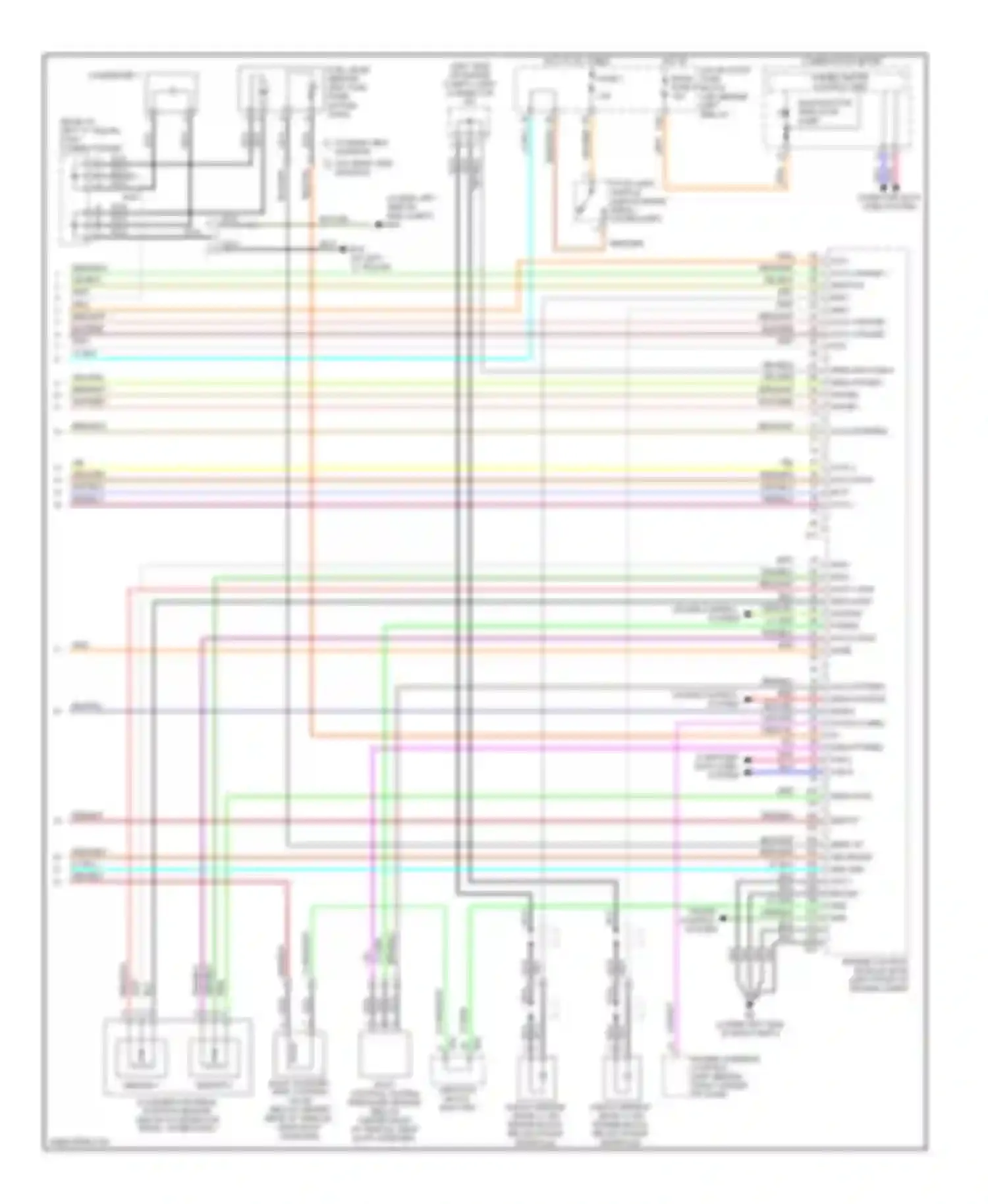 Altima Nissan L32 (2006-2009): Wiring diagram engine performance 3.5l (4 of 4)