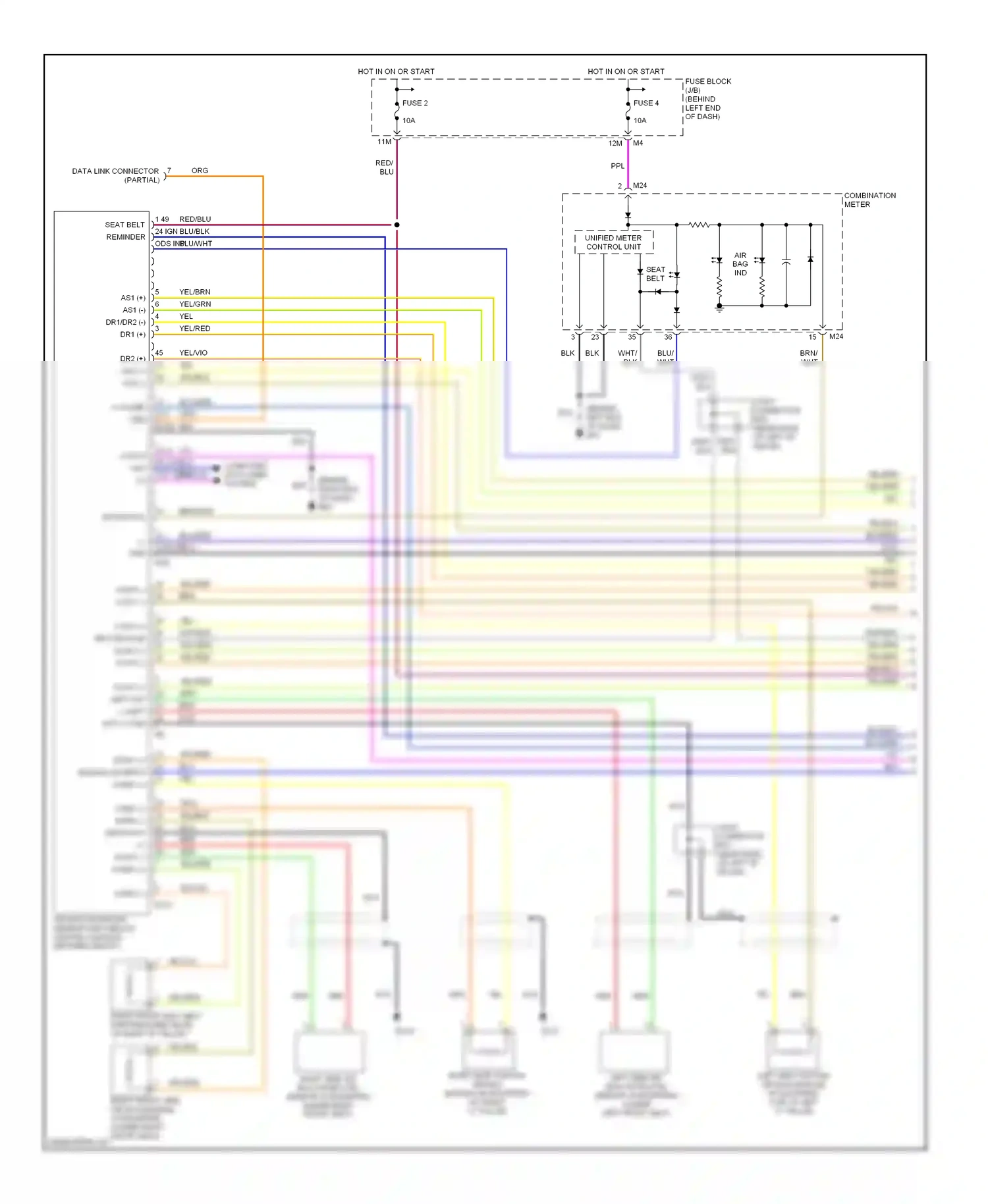 Wiring diagram computer data lines system for Nissan Altima L32 (2006-2009) (30 of 33)