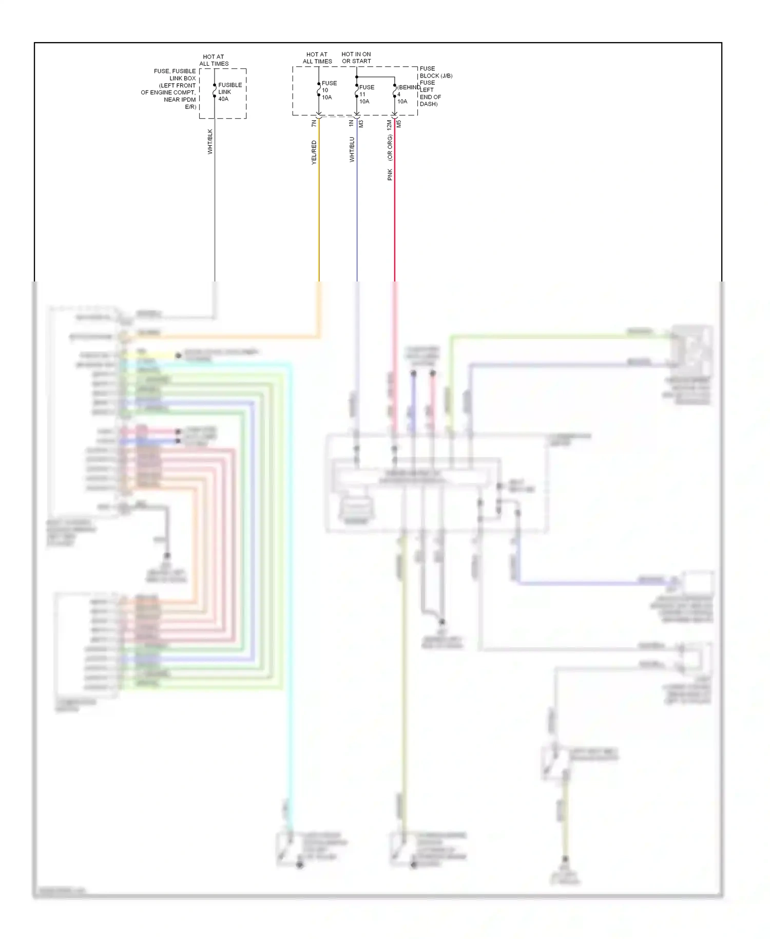Wiring diagram computer data lines system for Nissan Altima L32 (2006-2009) (32 of 33)