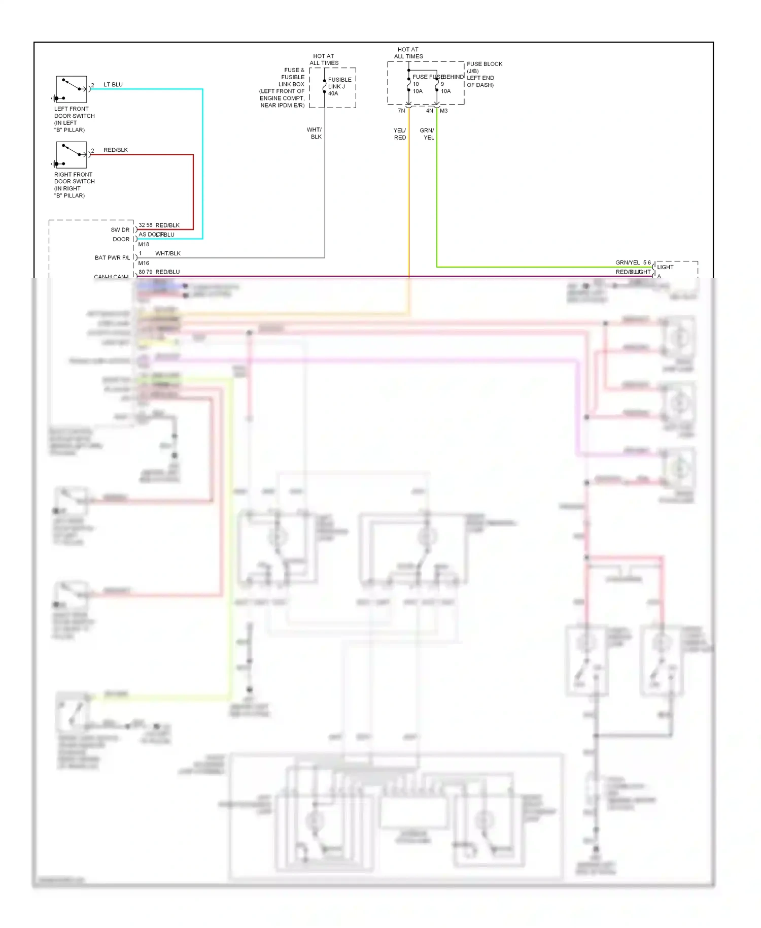 Wiring diagram computer data lines system for Nissan Altima L32 (2006-2009) (23 of 33)