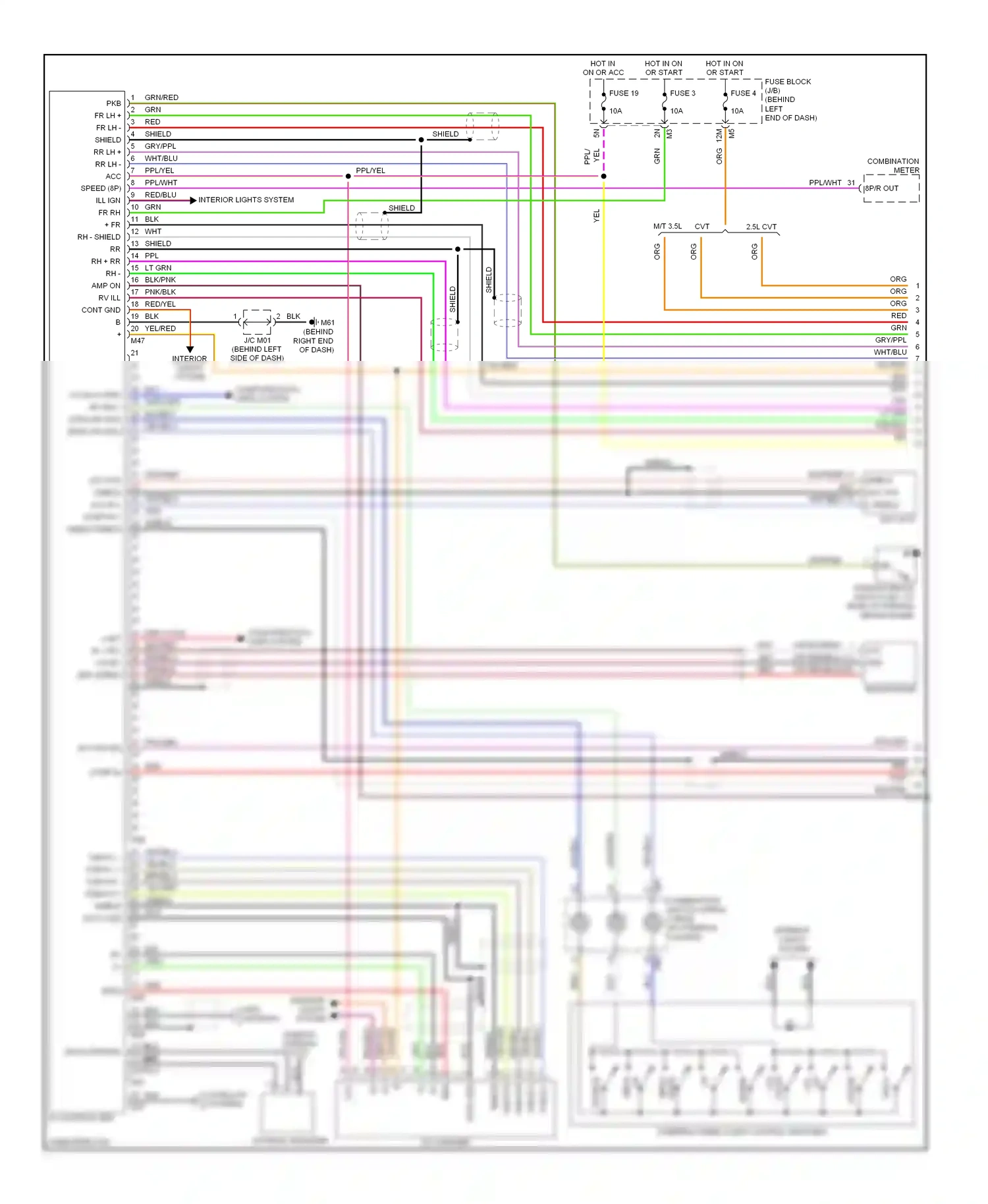 Wiring diagram req+ for Nissan Altima L32 (2006-2009) (1 of 1)