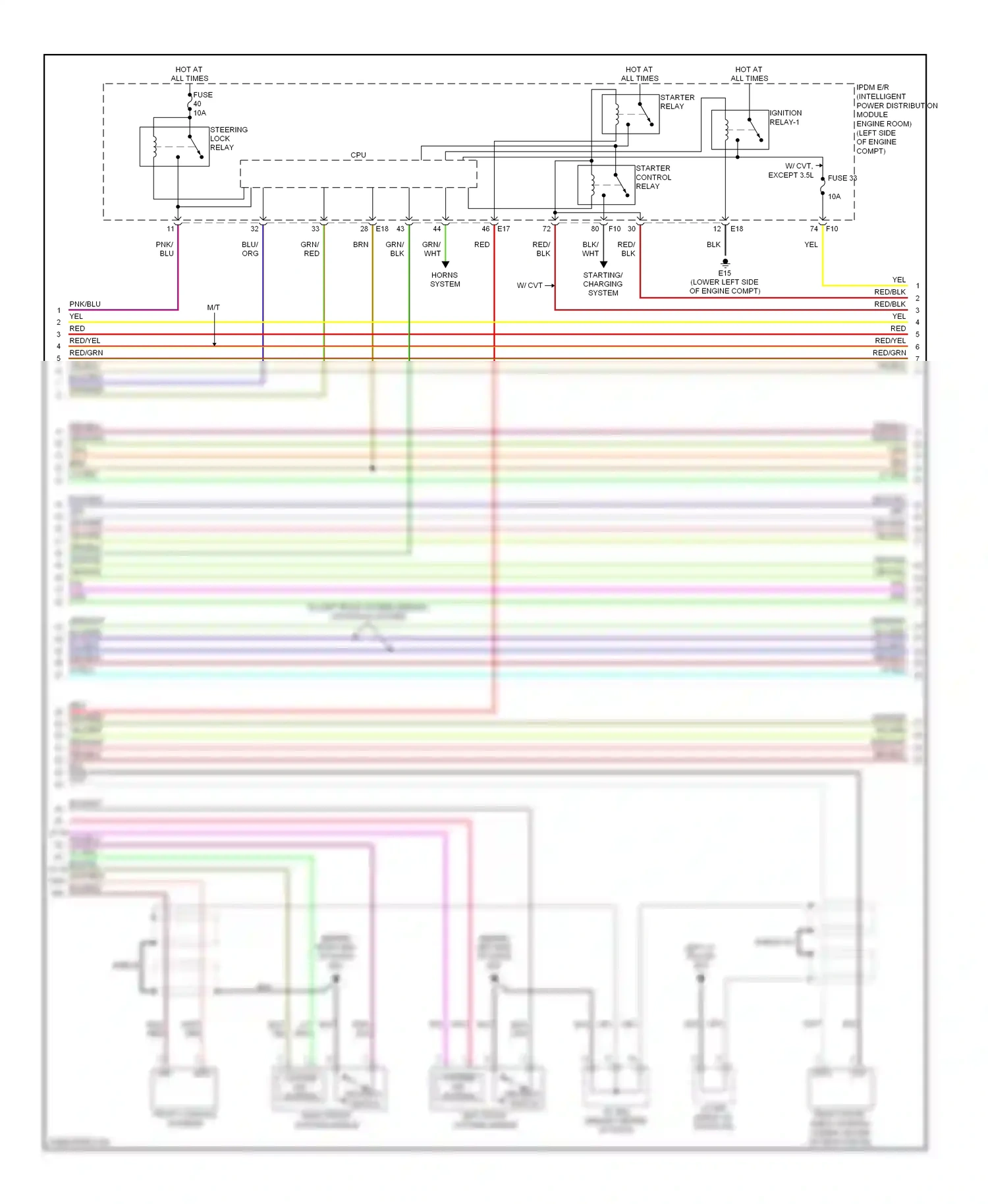 Wiring diagram request switch for Nissan Altima L32 (2006-2009) (1 of 2)
