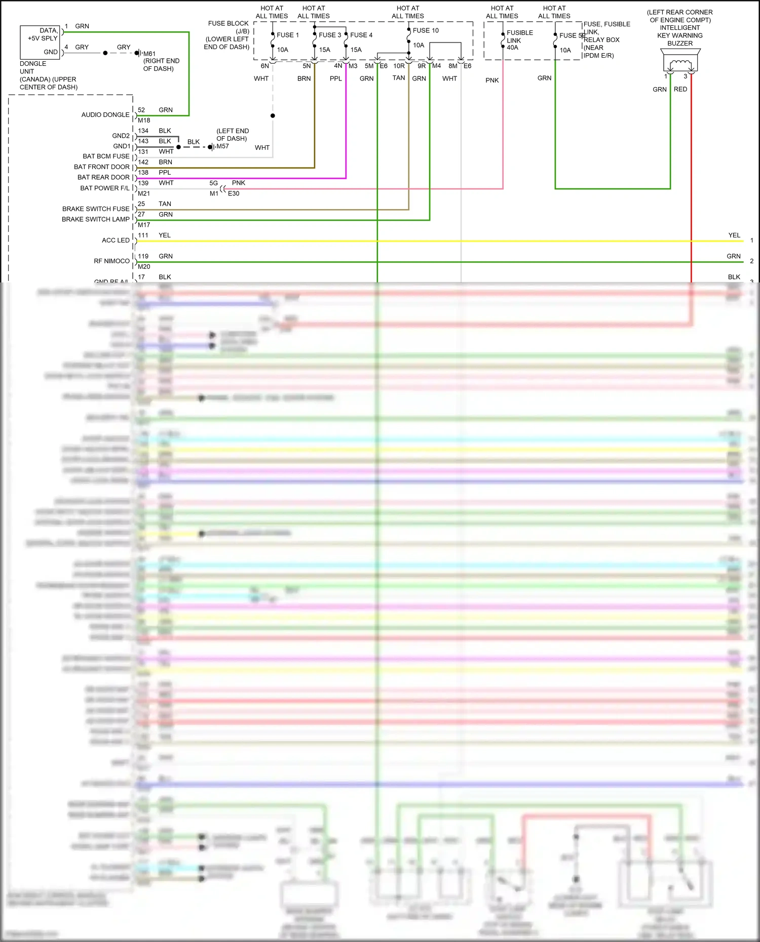 Nissan Altima L33 facelift (2015-2018) as request switch wiring diagram  (2 of 3)
