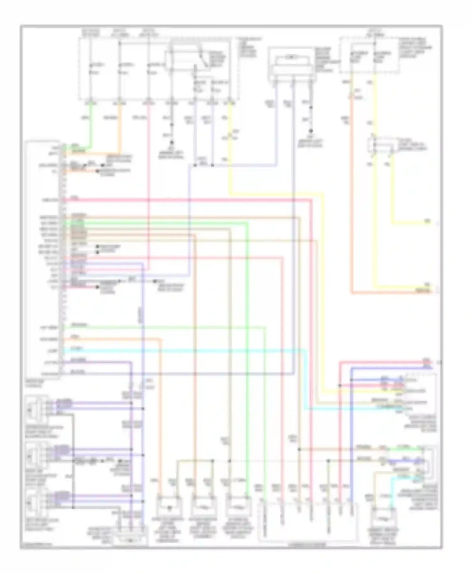 Altima Nissan L33 (2012-2015): Automatic a/c circuit, coupe (1 of 2)