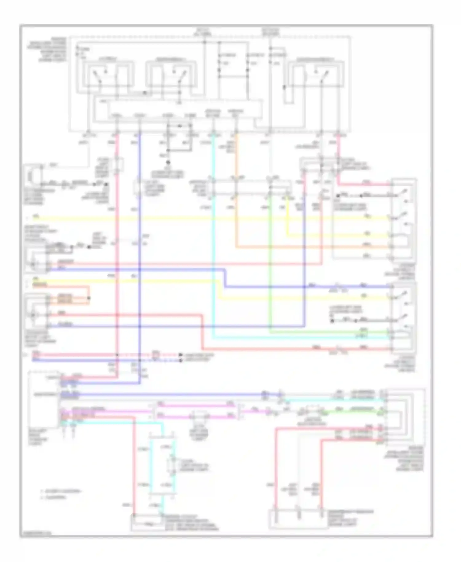 Altima Nissan L33 (2012-2015): Automatic a/c circuit, coupe (2 of 2)