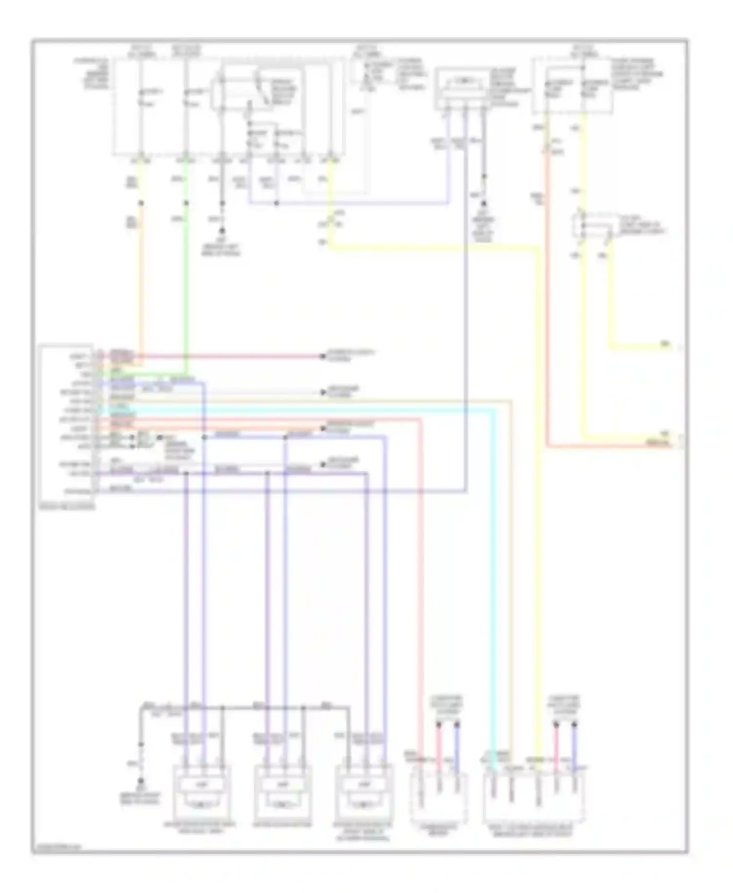 Altima Nissan L33 (2012-2015): Manual a/c circuit, coupe (1 of 2)