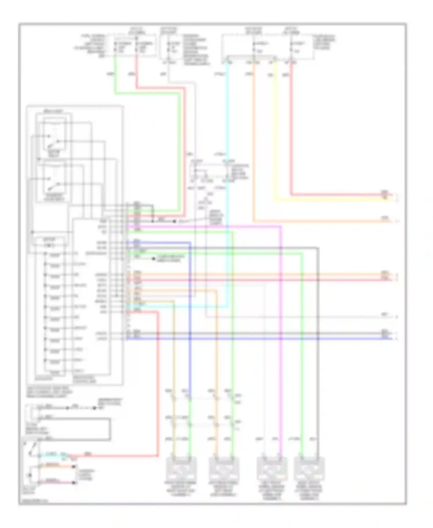 Altima Nissan L33 (2012-2015): Anti-lock brakes circuit, coupe (1 of 2)