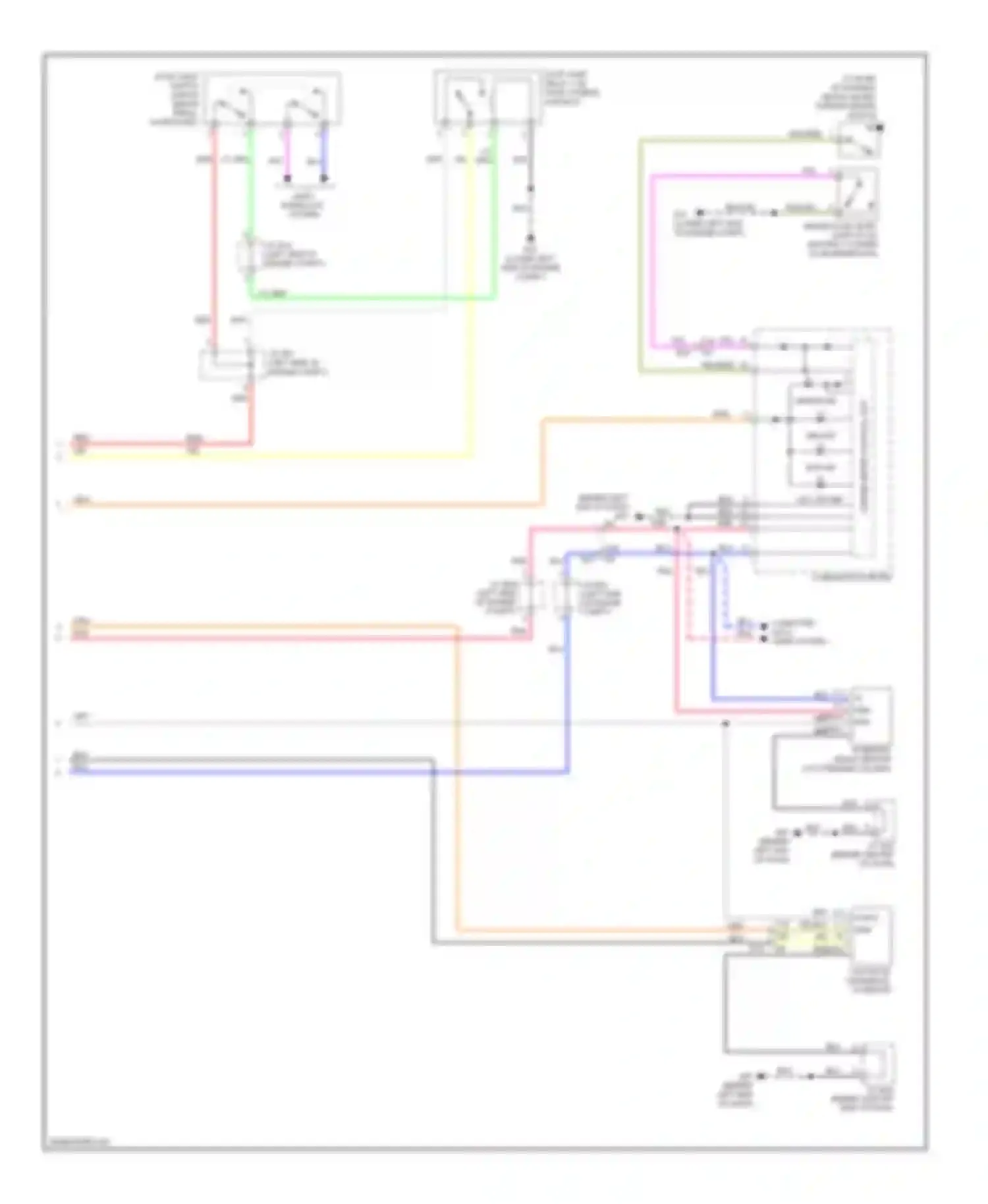 Altima Nissan L33 (2012-2015): Anti-lock brakes circuit, coupe (2 of 2)